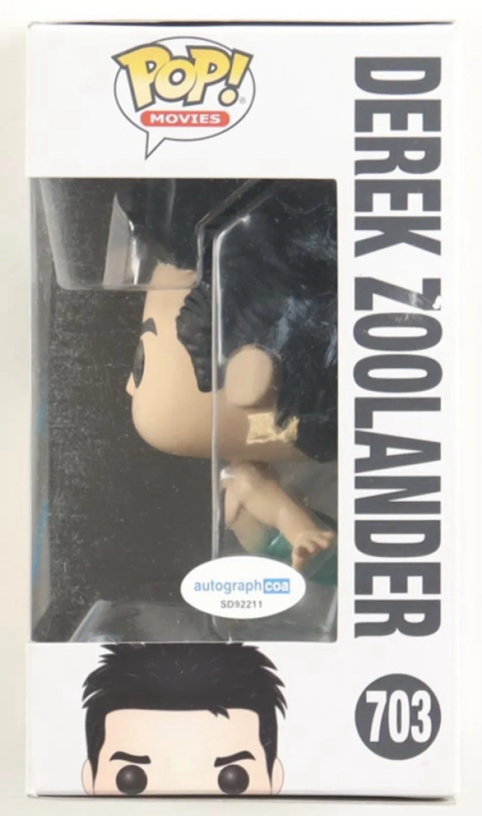 Ben Stiller — Ben Stiller Signed Autographed Funko Pop 703 Derek Zoolander Authentic ACOA COA, image 2