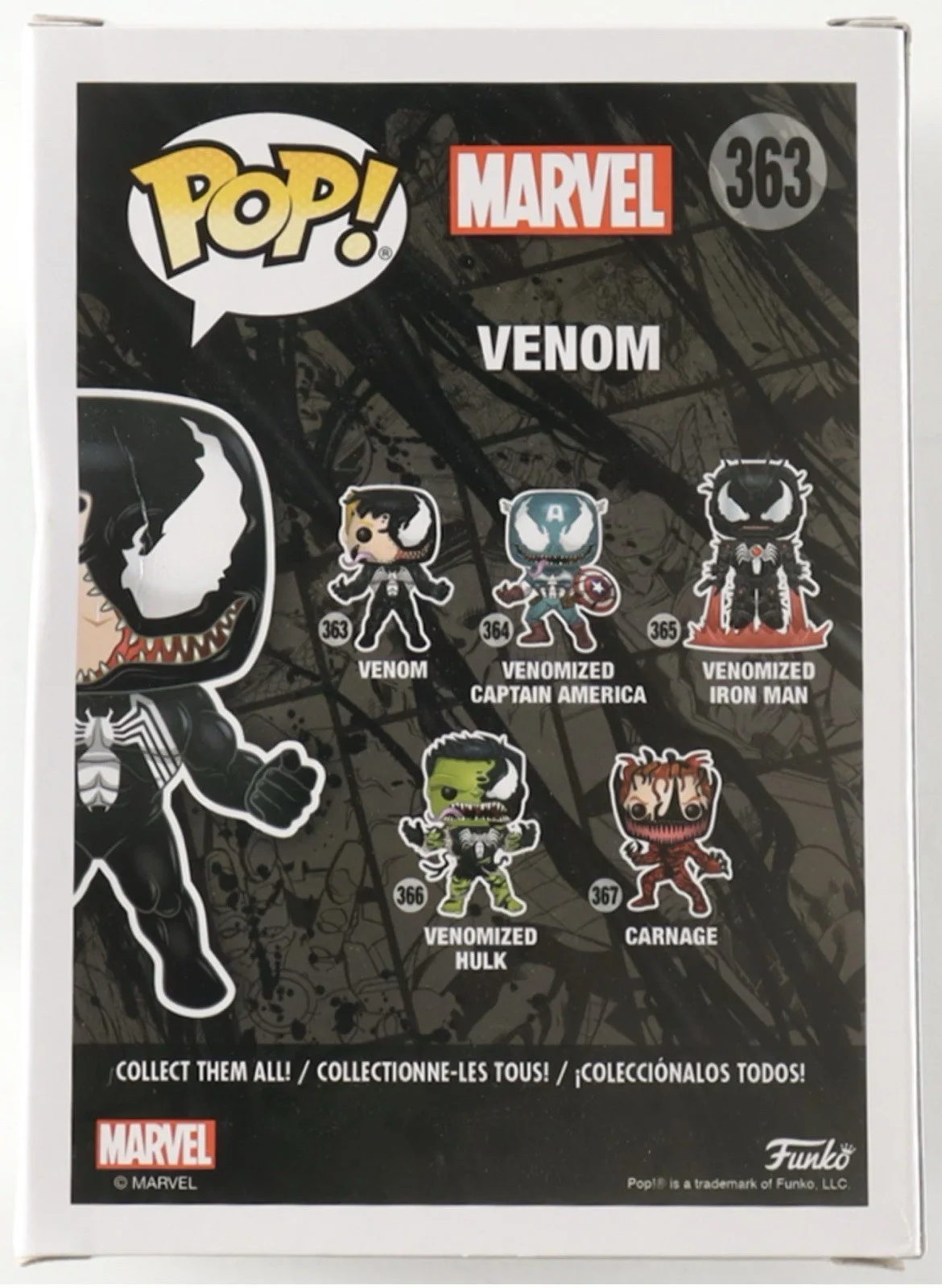 Tom Hardy — Tom Hardy Signed "Venom" Venom #363 Funko Pop! Vinyl Figure (JSA), изображение 4
