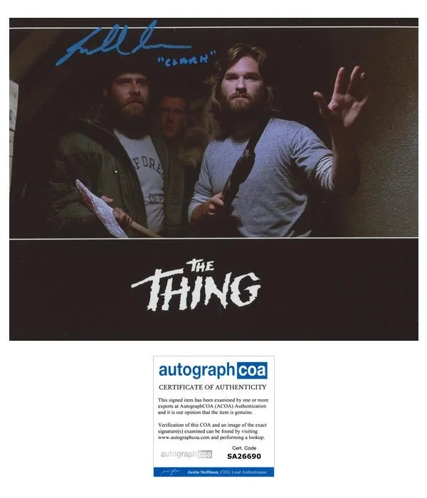 Richard Masur — Richard Masur "The Thing" AUTOGRAPH Signed 'Clark' Autographed 8x10 Photo C ACOA