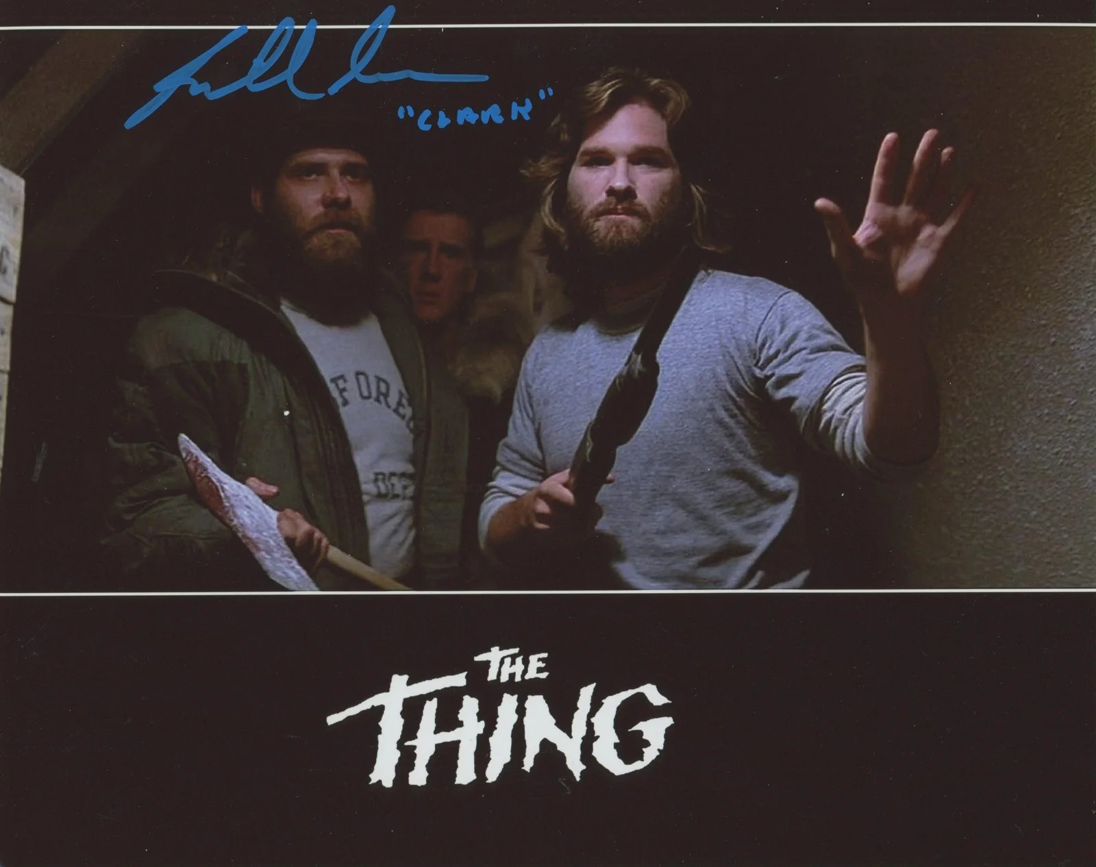 Richard Masur — Richard Masur "The Thing" AUTOGRAPH Signed 'Clark' Autographed 8x10 Photo C ACOA, изображение 2