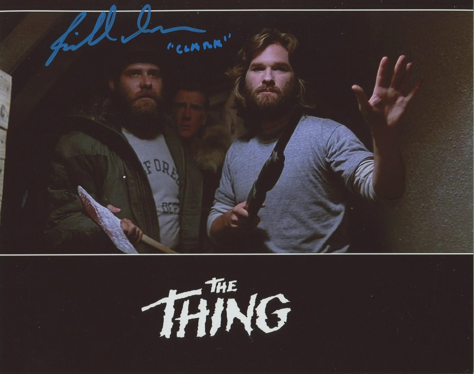 Richard Masur — Richard Masur "The Thing" AUTOGRAPH Signed 'Clark' Autographed 8x10 Photo B ACOA, изображение 2