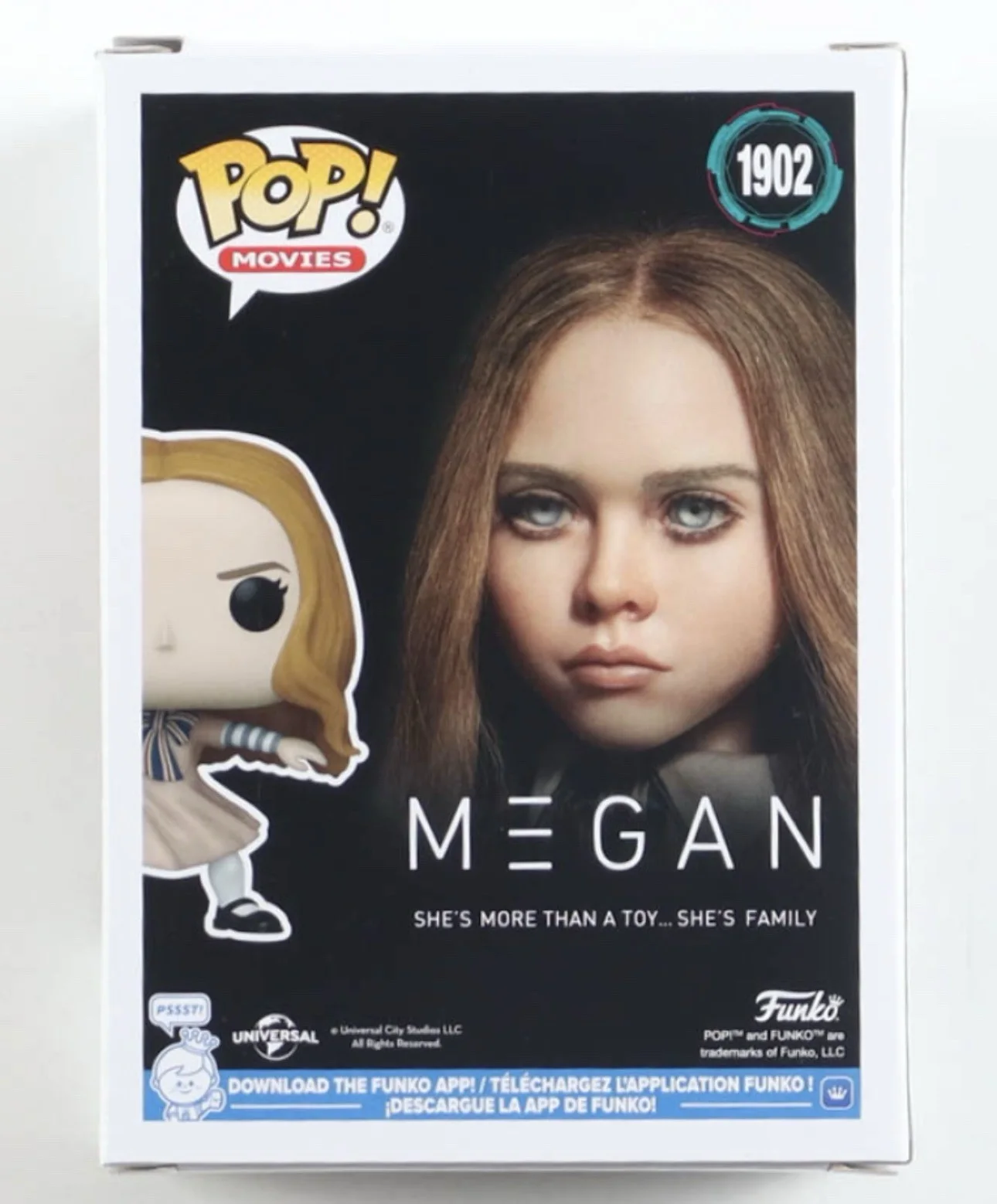 Amie Donald — Amie Donald Signed/Autographed M3gan Megan Funko Pop #1902 Beckett COA, изображение 3