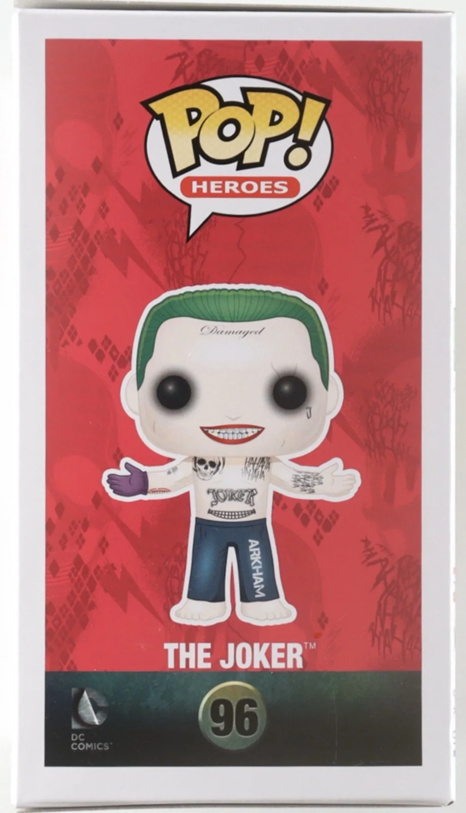 Jared Leto — Jared Leto Signed Autographed The Joker Funko Pop #96 Suicide Squad PSA COA, изображение 4