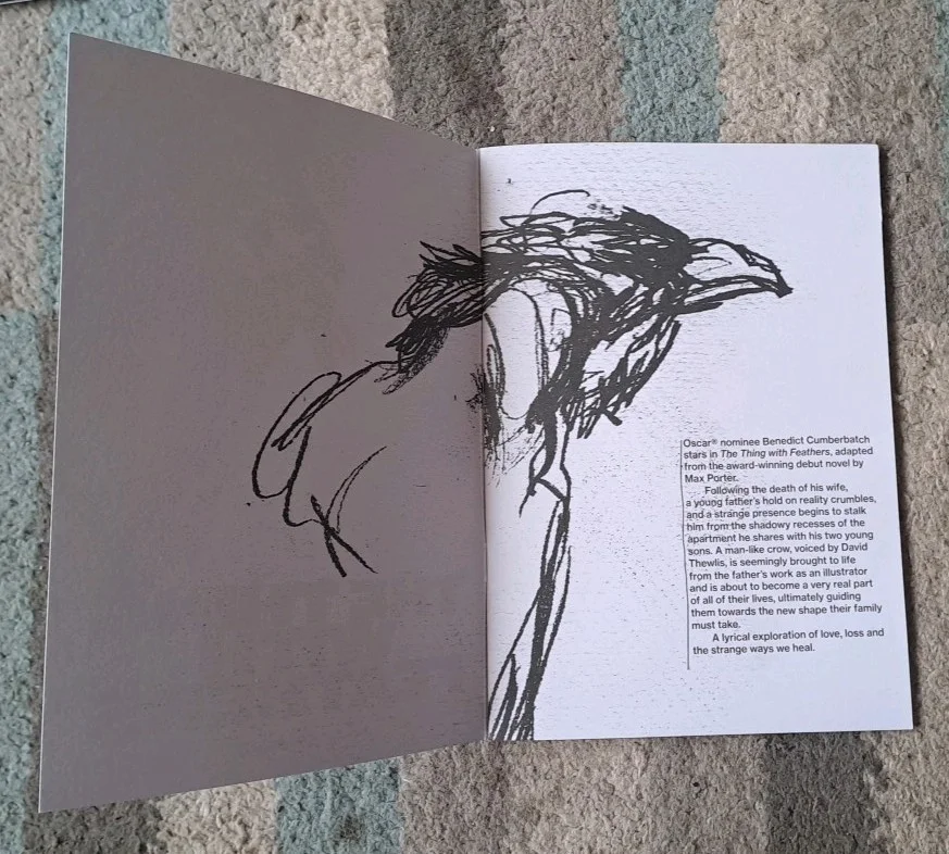 The Thing with Feather (2025) 24 page Promotional booklet Benedict Cumberbatch, image 2