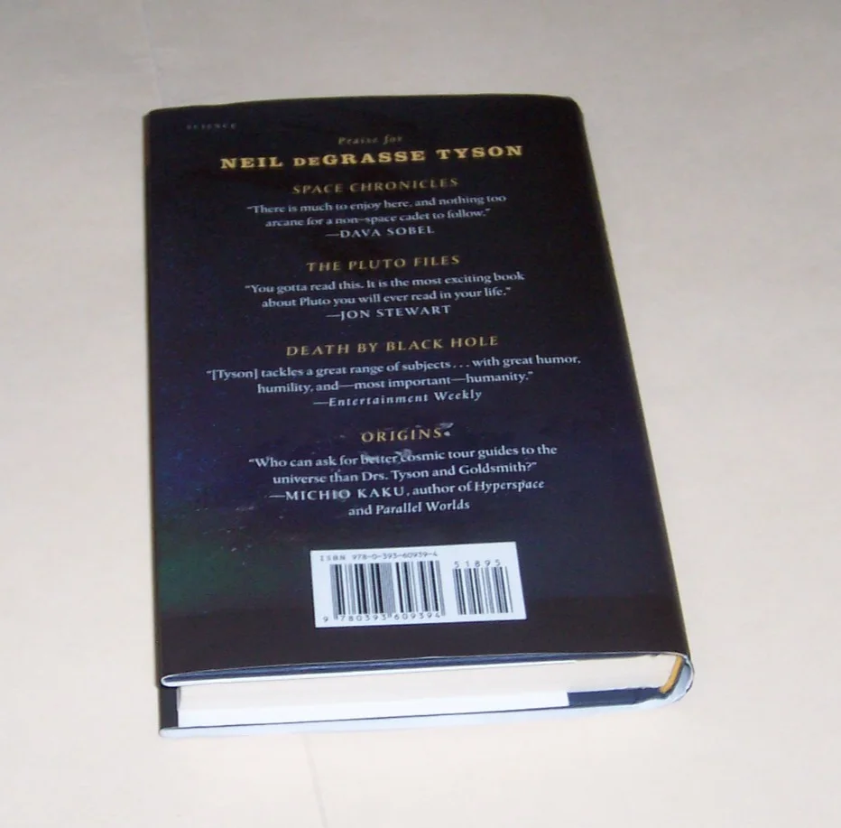 JSA NEIL DEGRASSE TYSON SIGNED ASTROPHYSICS FOR PEOPLE IN HURRY FIRST EDITION, image 3