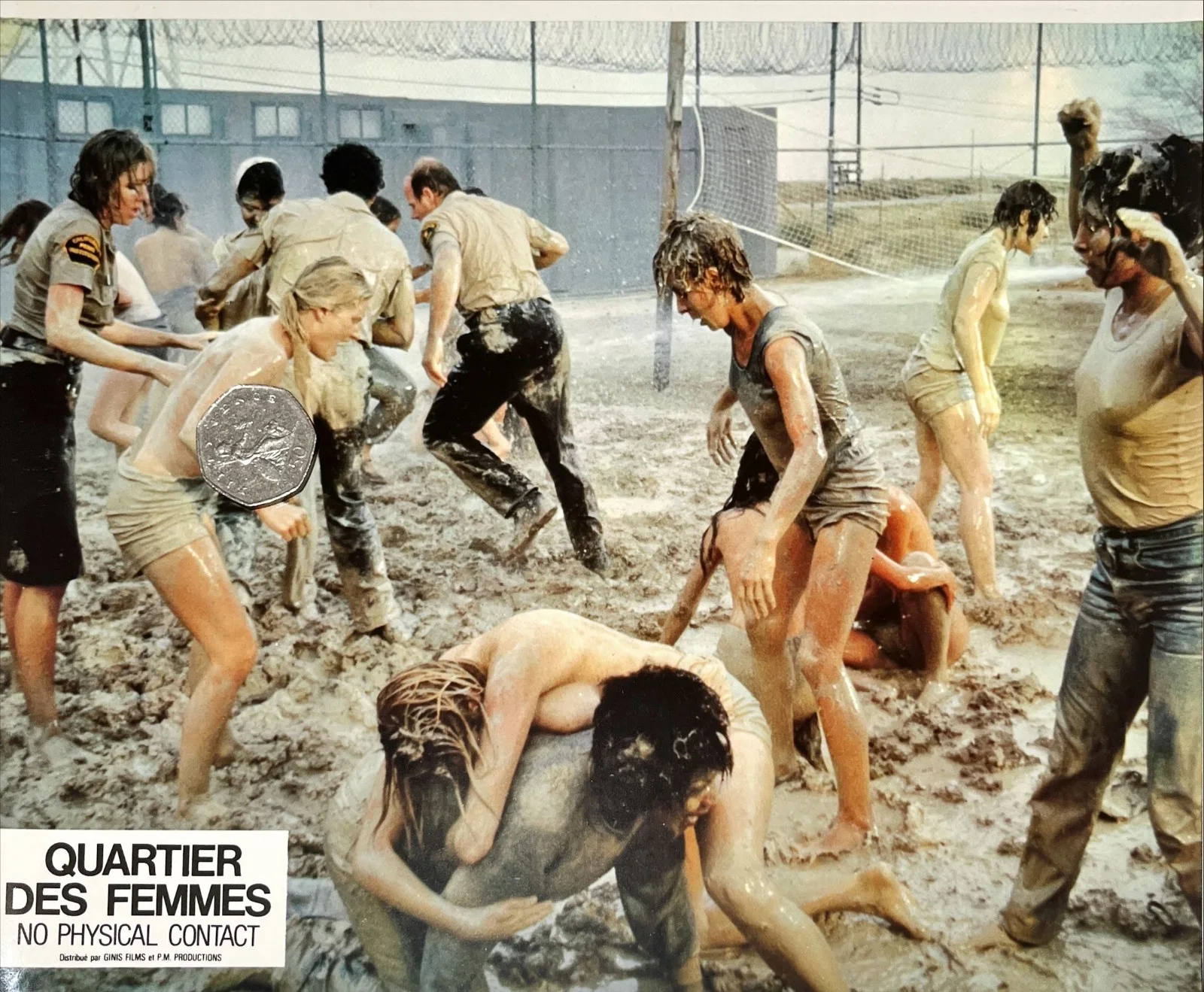 Lobby Cards (16) "Concrete Jungle" (1982) women-in-prison exploitation, изображение 3