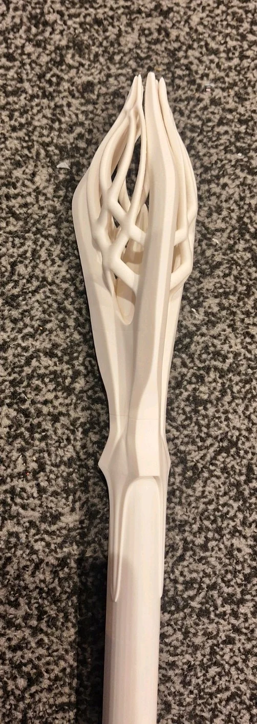 Lord of the Rings Gandalf the White Staff 3D Printed 6 Foot, изображение 2