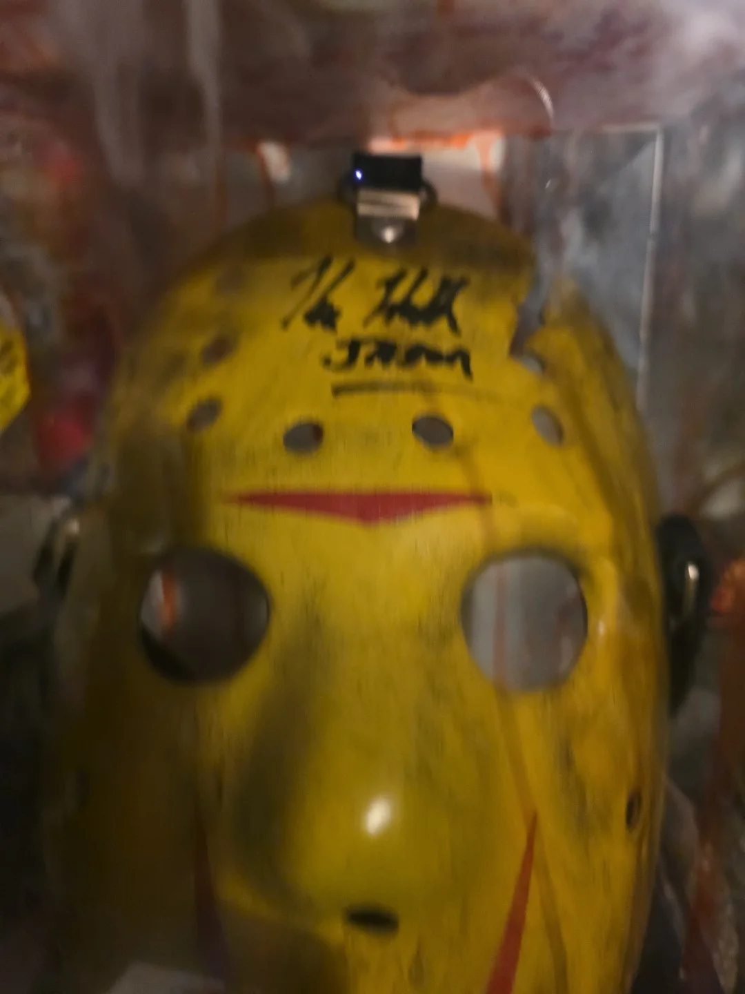 Kane Hodder Friday The 13th Jason Takes Manhatton Signed Mask, With C.o.a, image 4