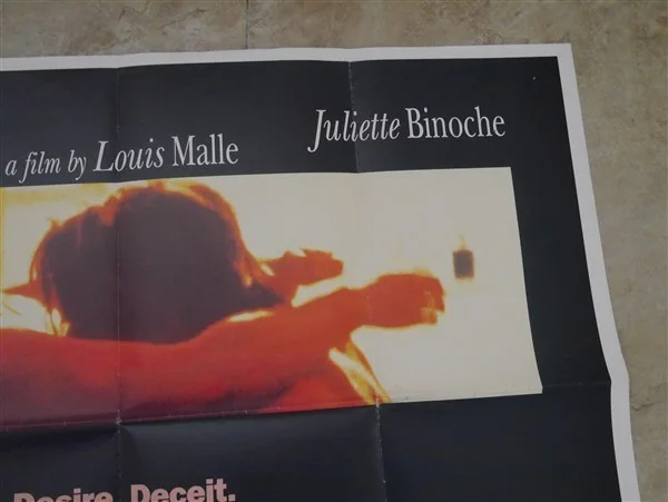 Damage 1993 UK Quad Poster. Jeremy Irons & Juliette Binoche, image 5