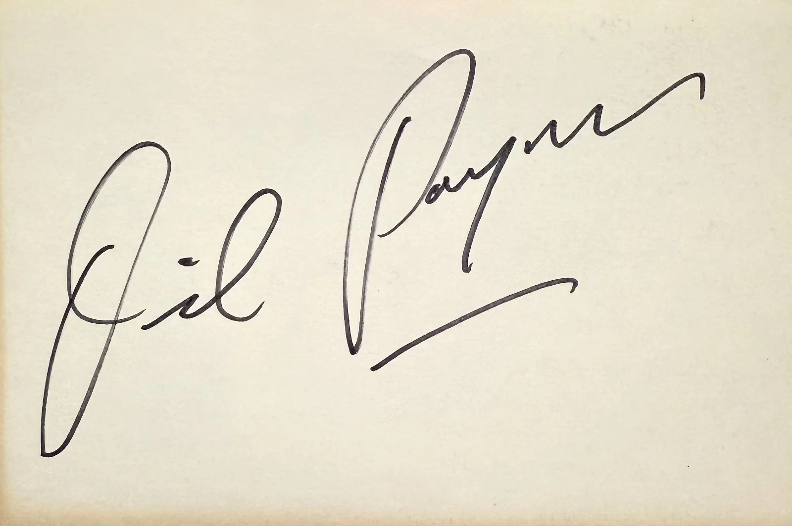 David Paymer — DAVID PAYMER Signed Autographed 4x6 INDEX CARD DAVE The Good Wife Line of Fire, изображение 3