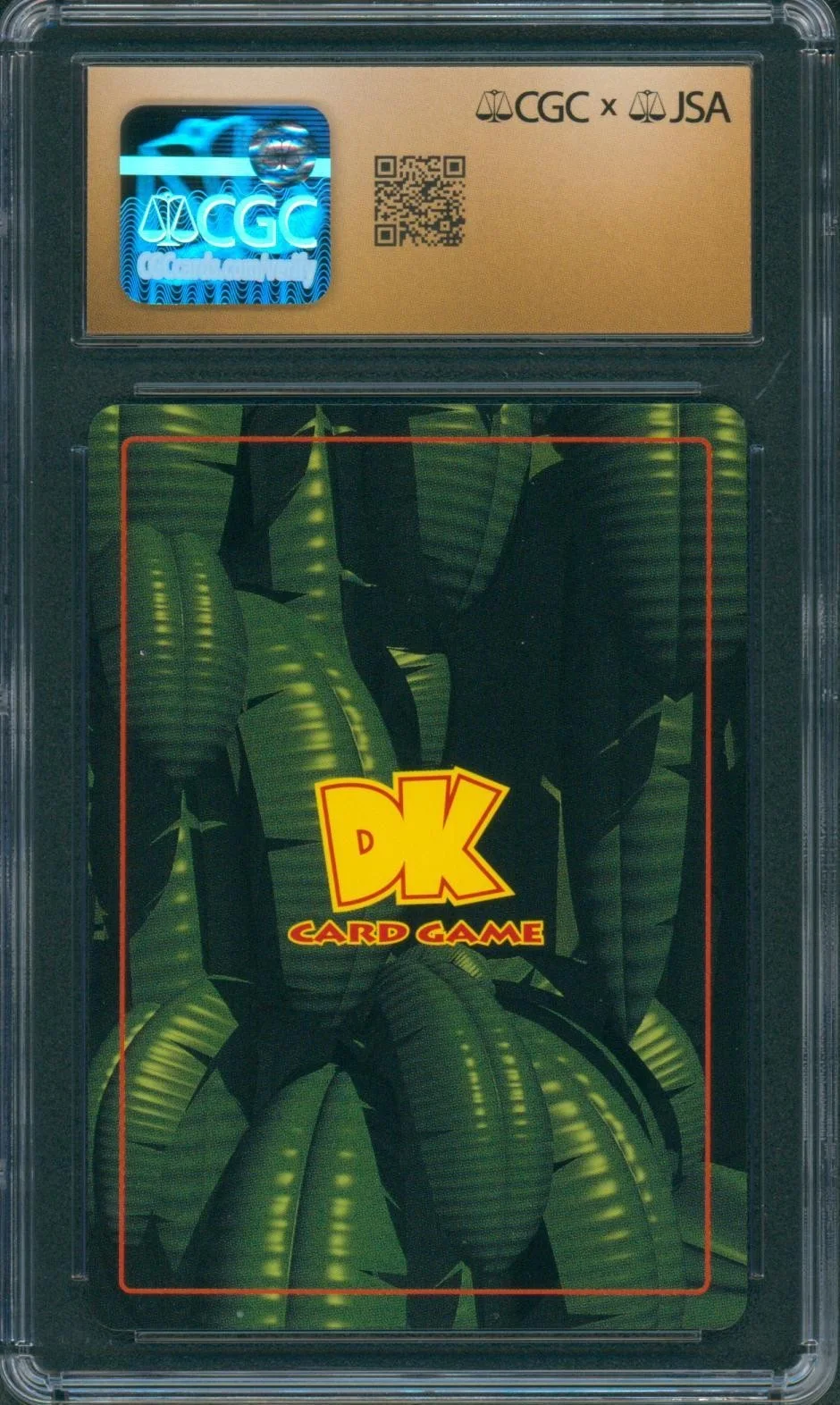 Grant Kirkhope — Grant Kirkhope Signed Donkey Kong 1999 DK Card Game Pristine 10 CGC x JSA SLAB, изображение 2