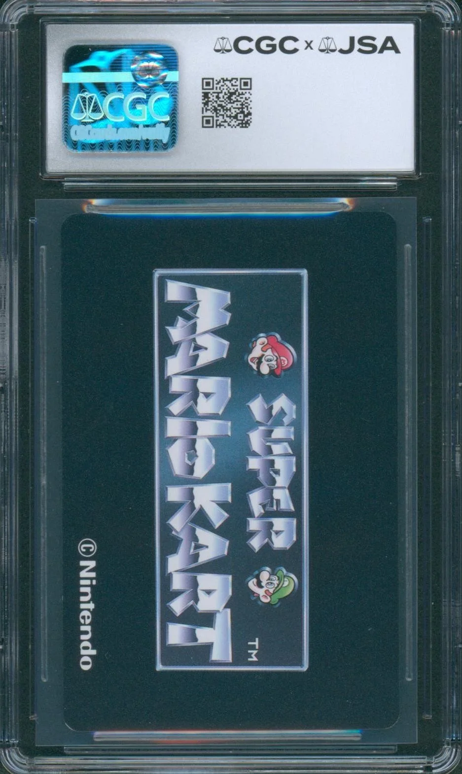 Grant Kirkhope — Grant Kirkhope Signed Card Super Mario Kart Donkey Kong Autograph CGC x JSA SLAB, изображение 2