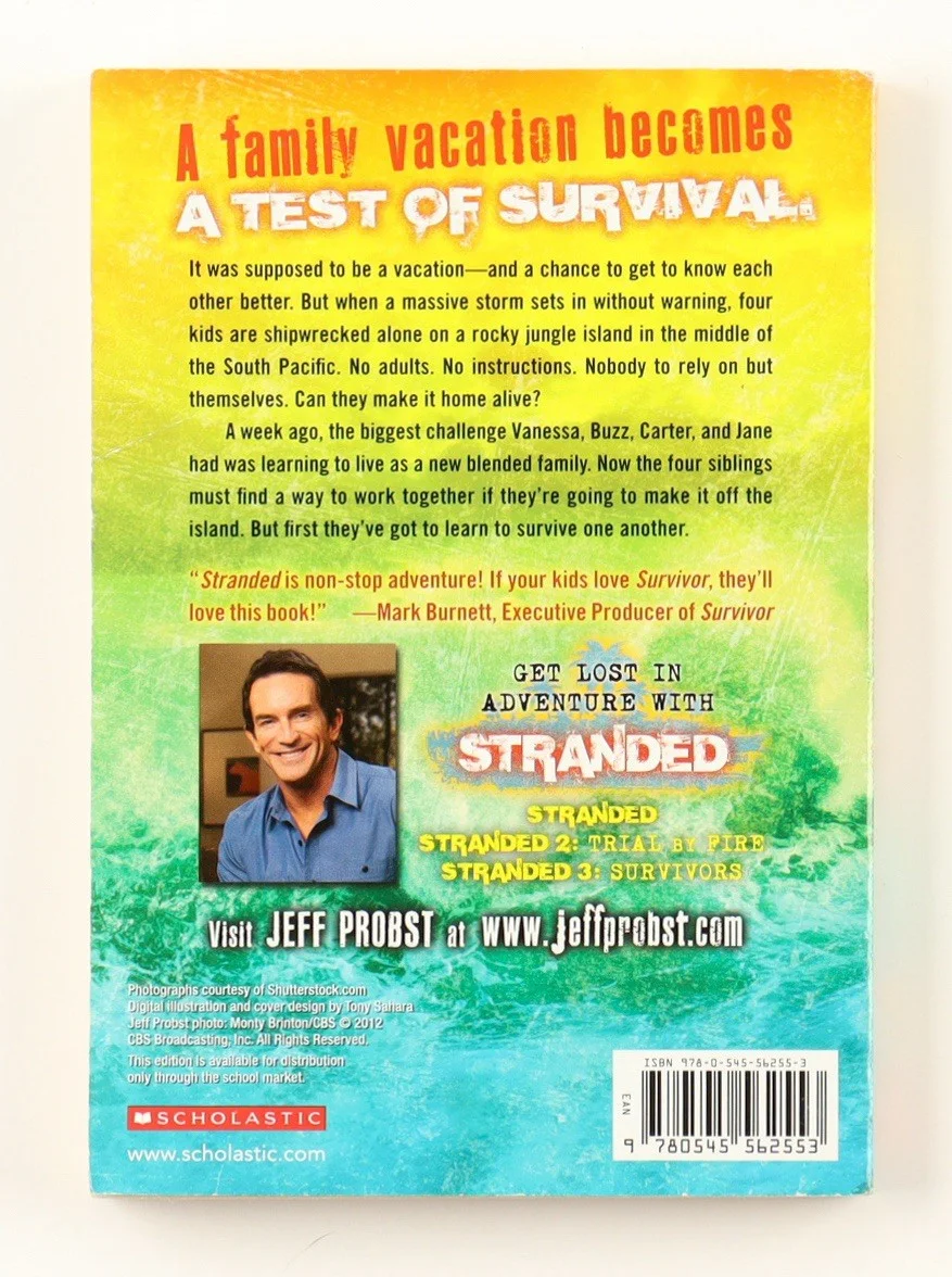 Jeff Probst — Jeff Probst Autographed Stranded Book PAIR JSA COA 4 Inscriptions Survivor Host!, изображение 3