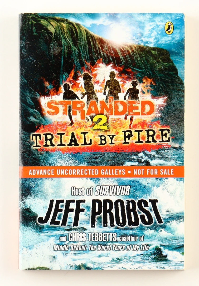 Jeff Probst — Jeff Probst Autographed Stranded Book PAIR JSA COA 4 Inscriptions Survivor Host!, изображение 4