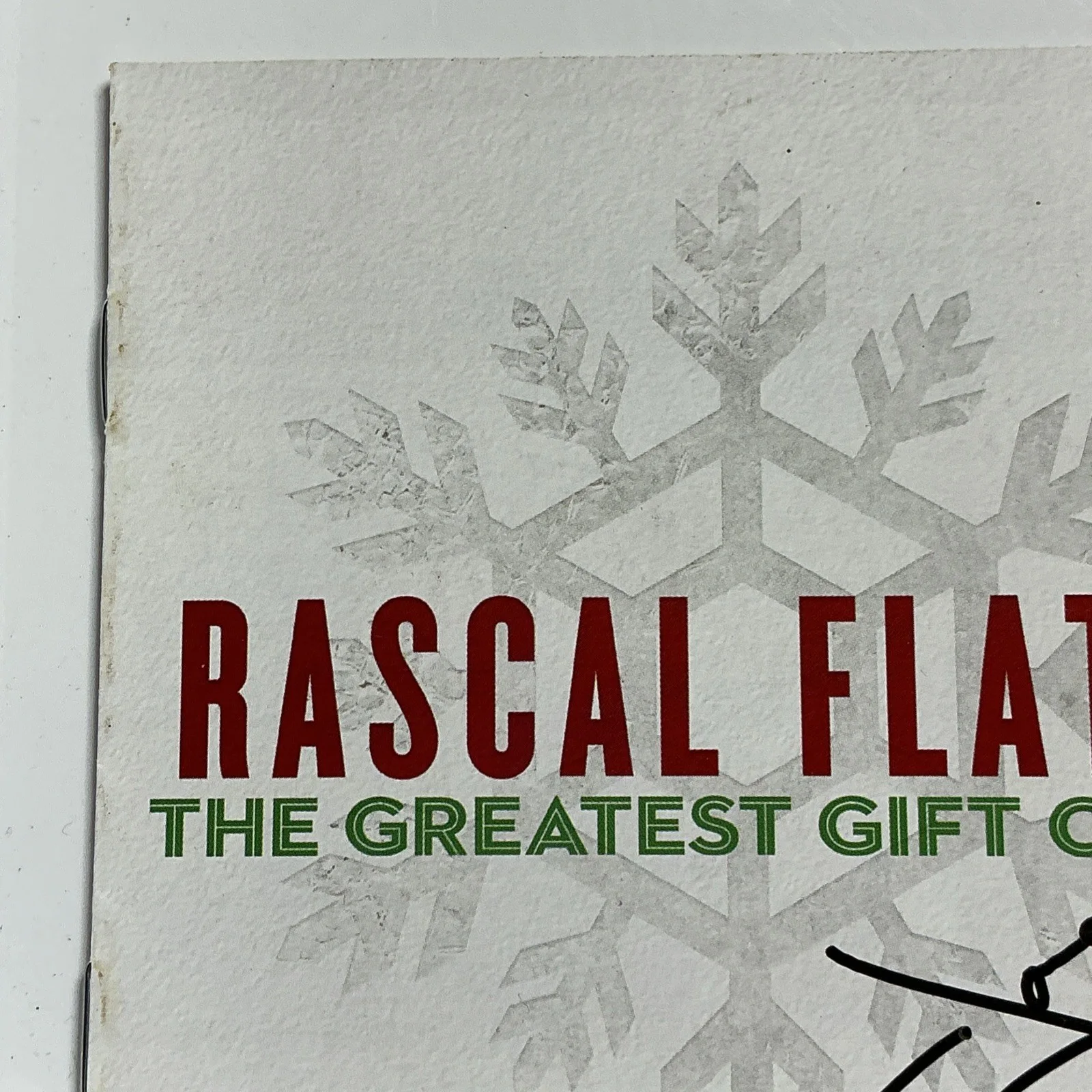 Rascal Flatts signed Joe Don CD insert Autographed The Greatest Gift Of All, image 3