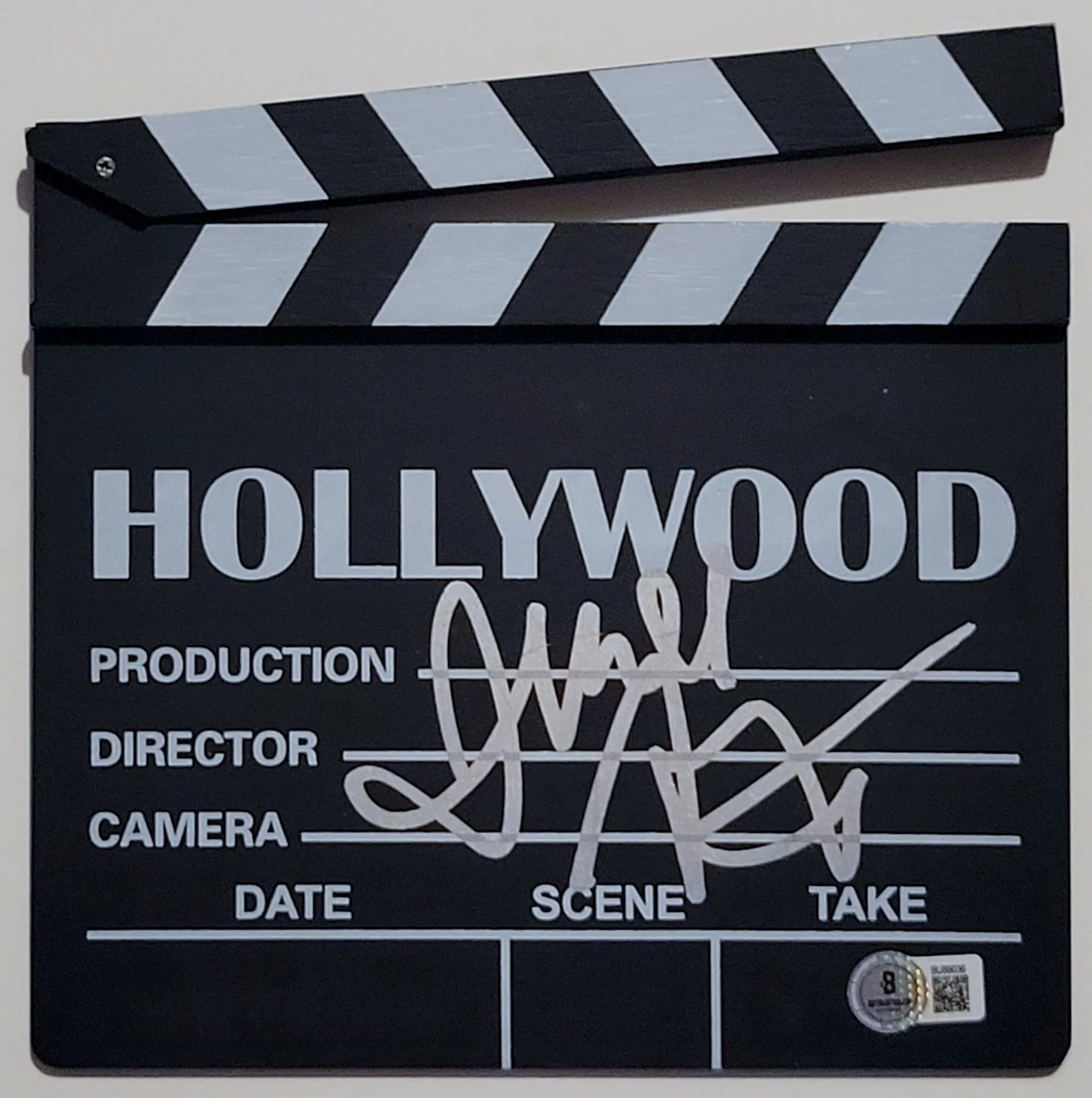 Judd Apatow — JUDD APATOW Signed Clapboard Clapper Knocked Up Bridesmaids Superbad Beckett BAS