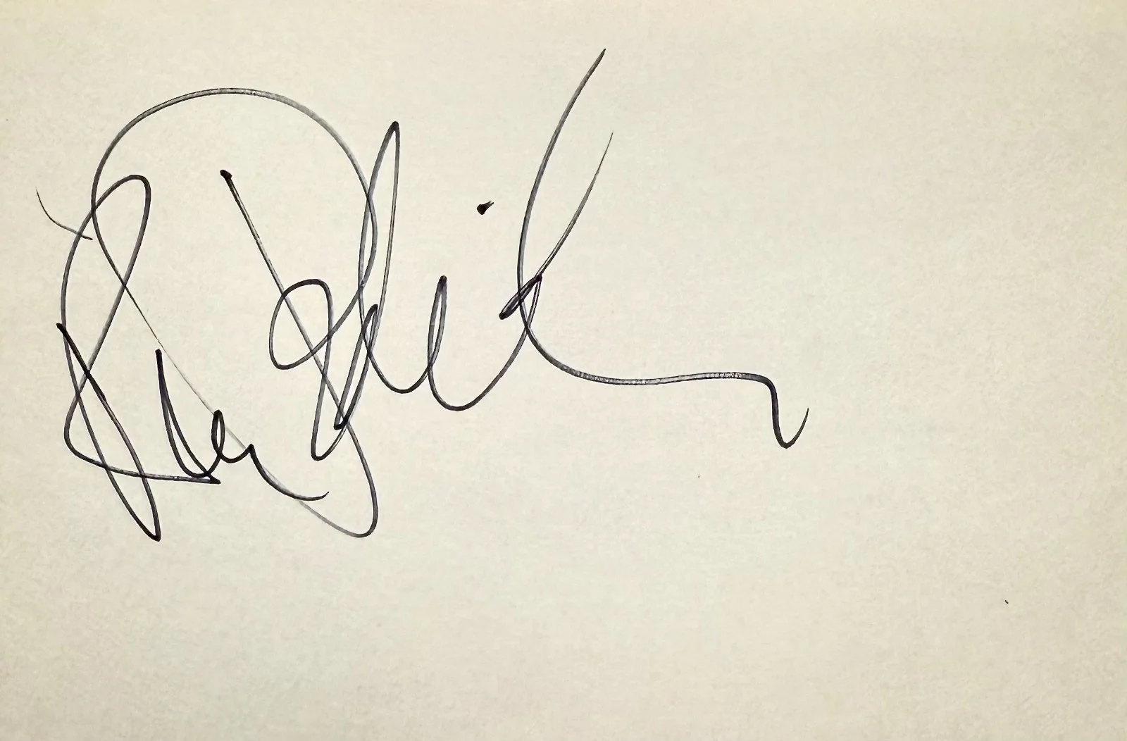 Ron Palillo — RON PALILLO Signed Autographed 4"x 6" INDEX CARD Welcome Back, Kotter Horshack, image 3