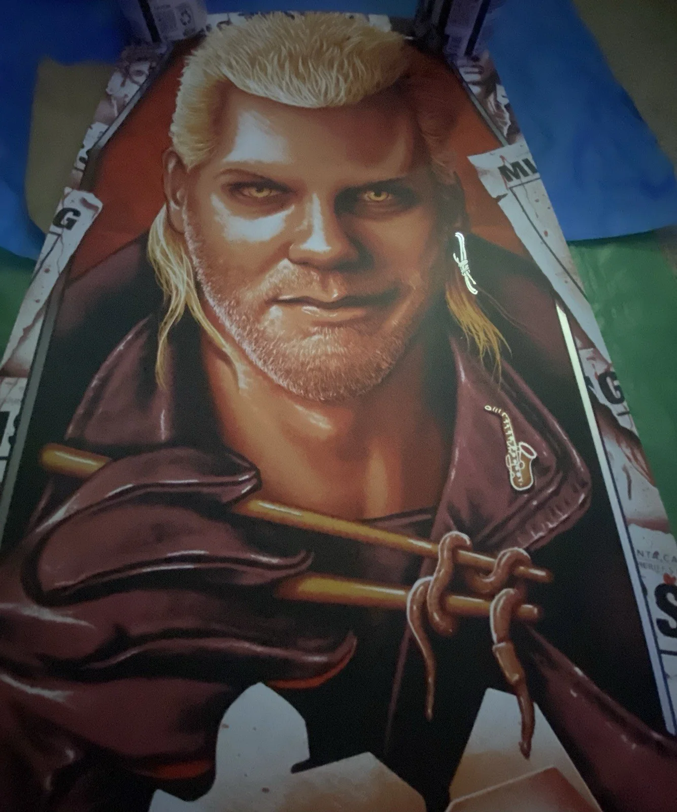 The Lost Boys David Kiefer Sutherland Autograph Foil Poster, image 5