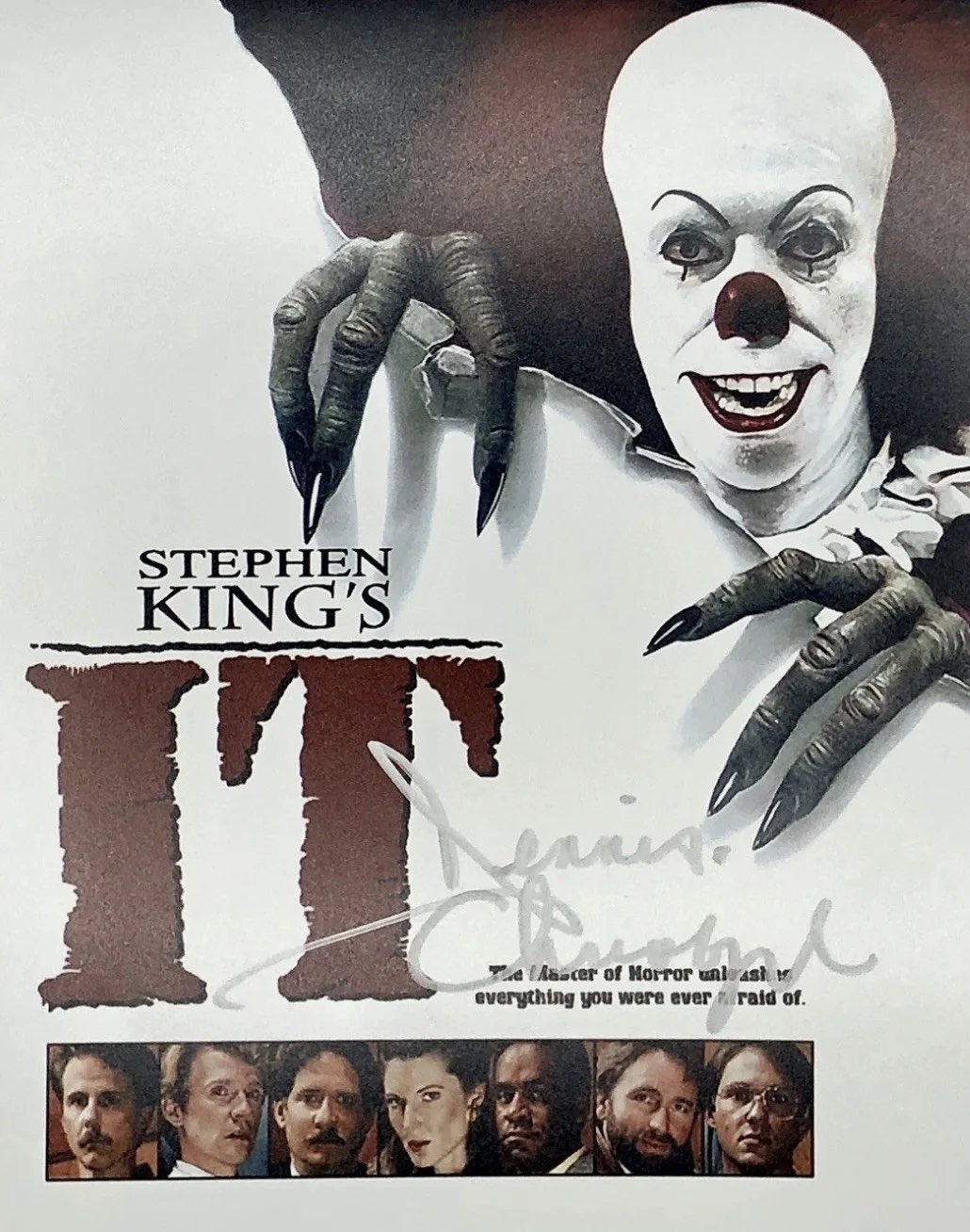 Dennis Christopher — Dennis Christopher Signed 8x10 IT 1990 Eddie Kaspbrak Pennywise Photo COA