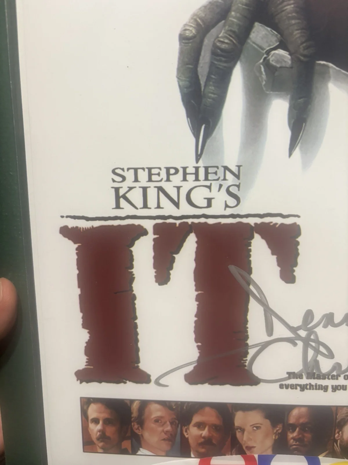 Dennis Christopher — Dennis Christopher Signed 8x10 IT 1990 Eddie Kaspbrak Pennywise Photo COA, image 3