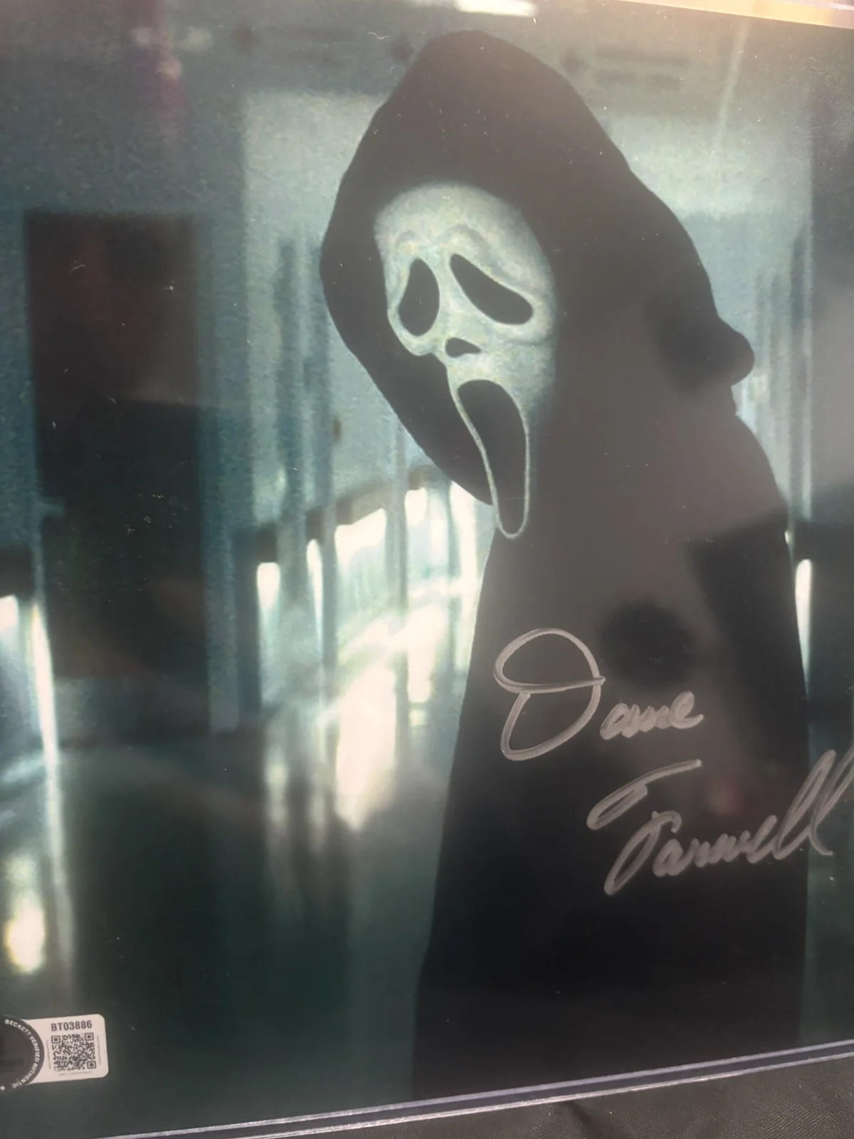 Dane Farwell — ACTOR DANE FARWELL SIGNED 8X10 PHOTO BECKETT BAS COA SCREAM MOVIE GHOSTFACE, image 4