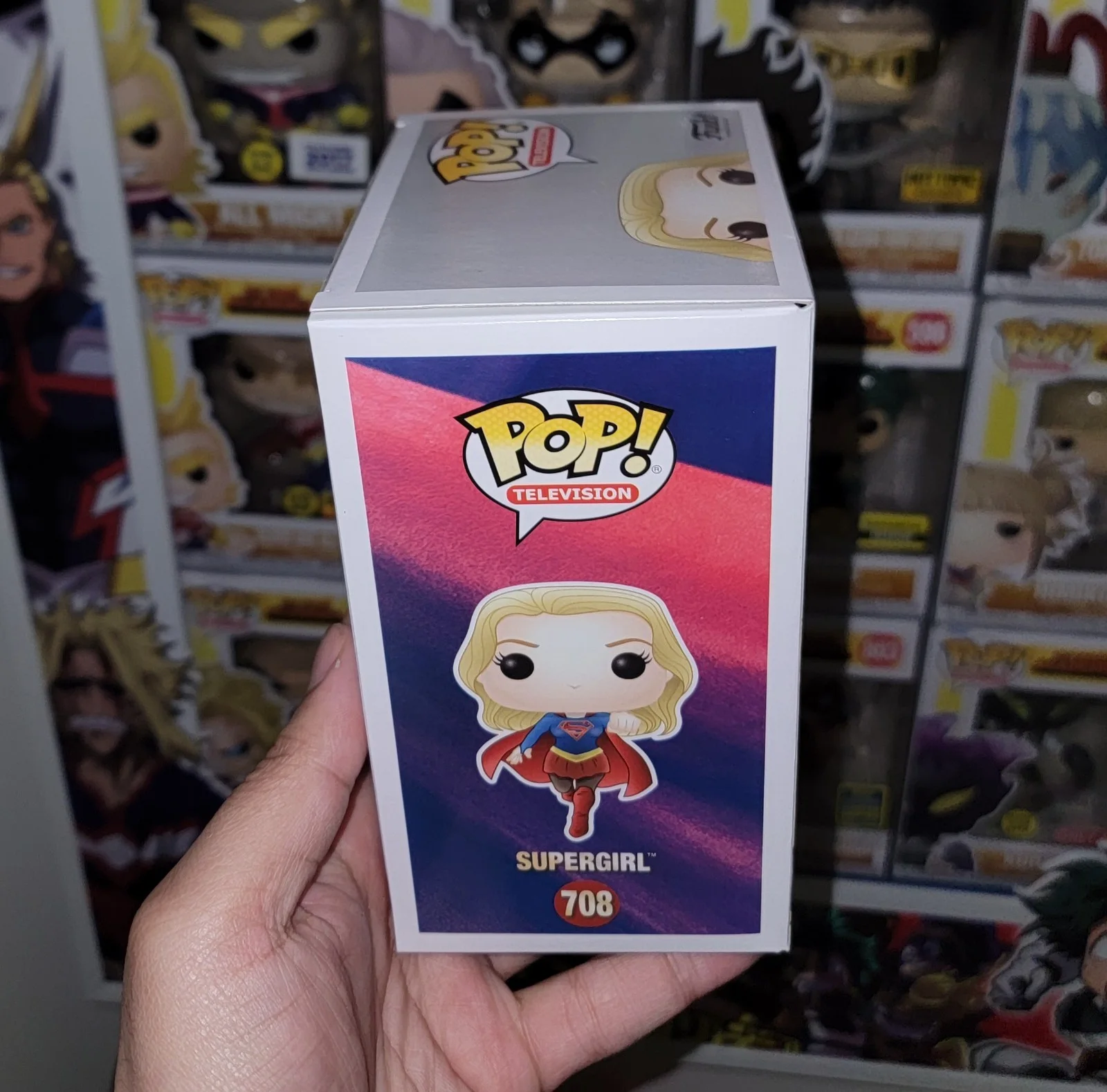 Melissa Benoist — Supergirl DC #708 Funko Pop Signed by Melissa Benoist JSA COA *Character Name*, image 3