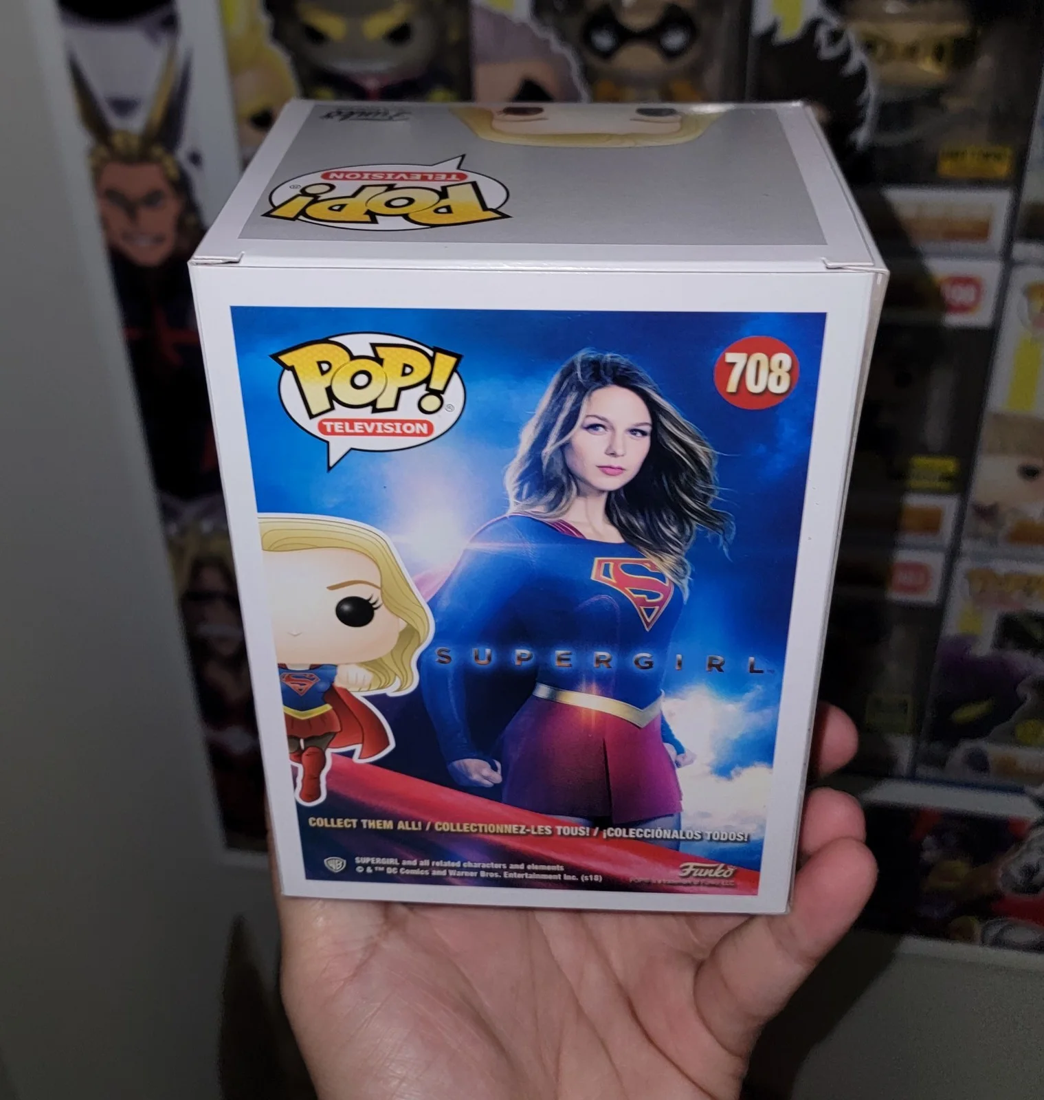 Melissa Benoist — Supergirl DC #708 Funko Pop Signed by Melissa Benoist JSA COA *Character Name*, image 4