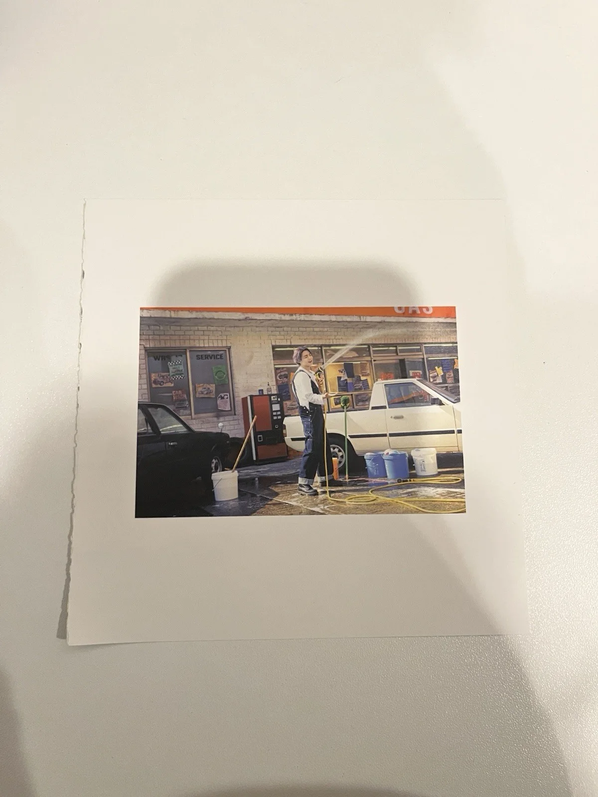 BTS JUNGKOOK Fan Sign Event BTS: Autographed Hand Signed 4x4” CARD, изображение 3