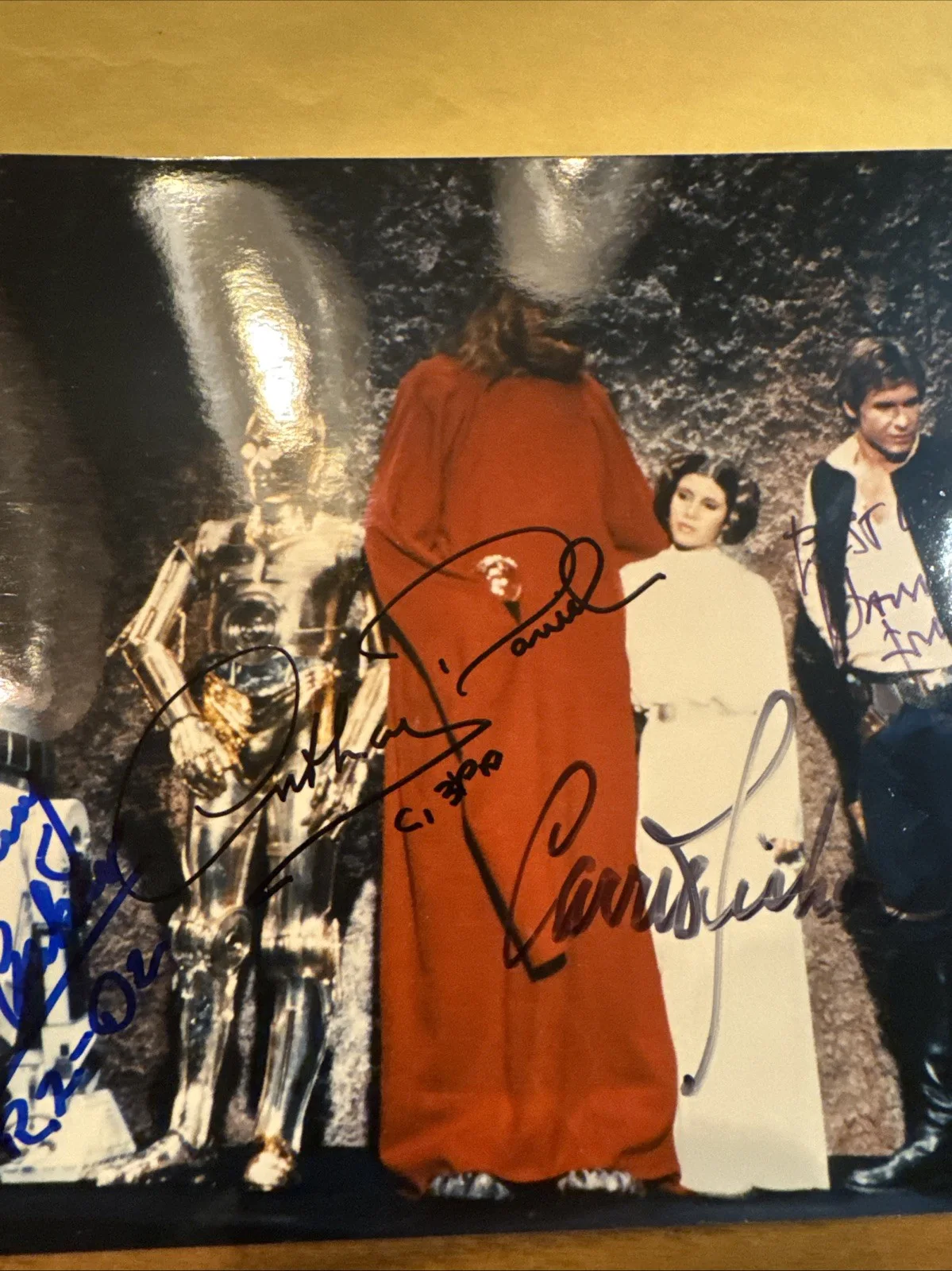 Signed Star Wars Photo Deja Vu Photography, image 3
