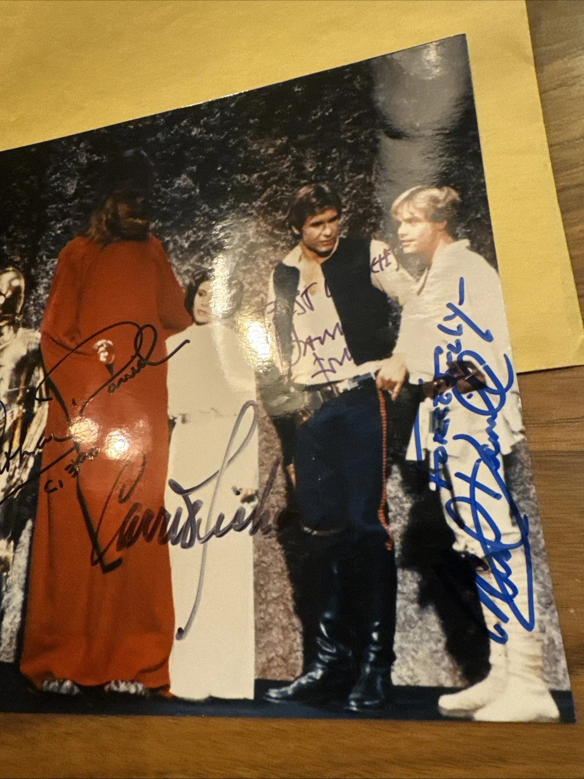 Signed Star Wars Photo Deja Vu Photography, image 4