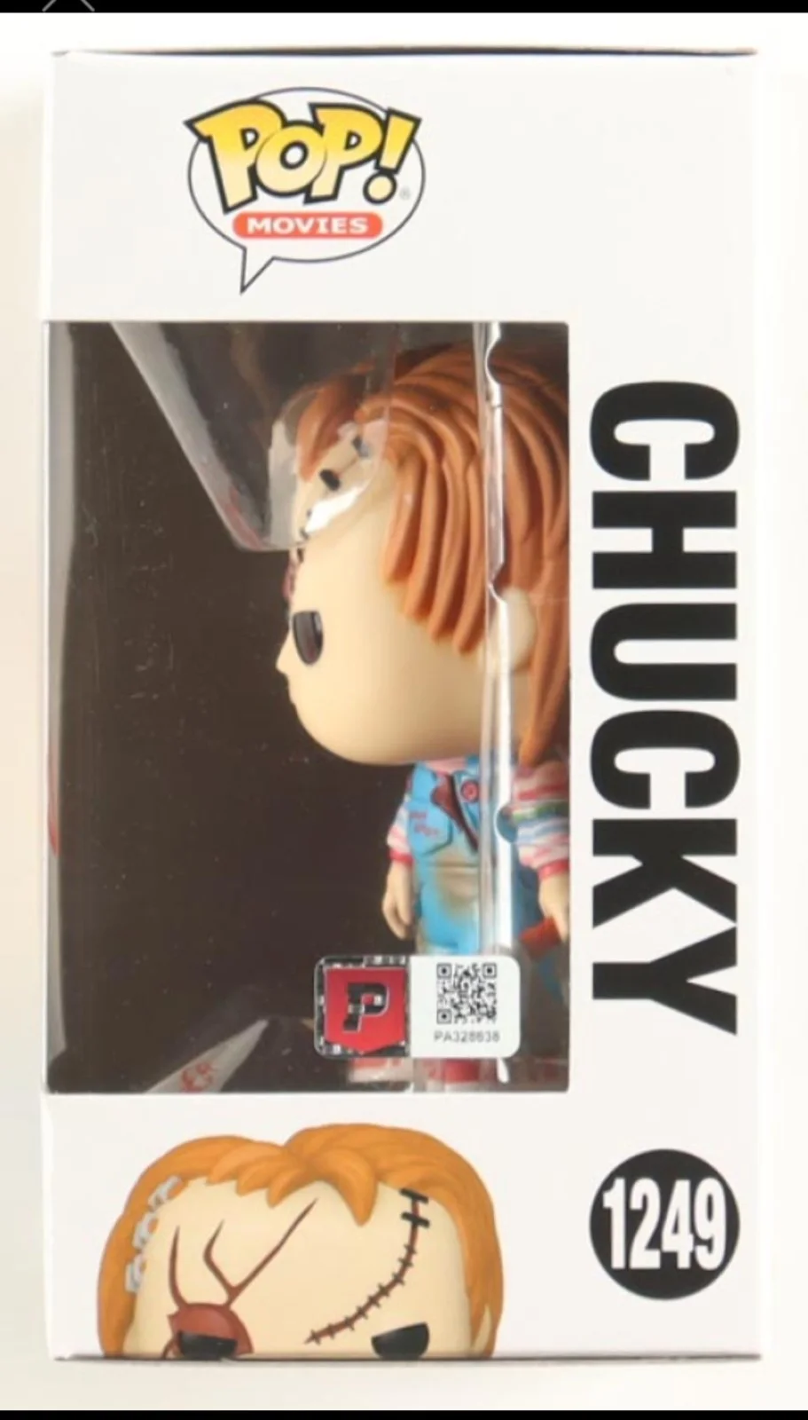 Alex Vincent — Alex Vincent Signed Childs Play Funko Pop #1249 autographed PA COA Chucky, image 2