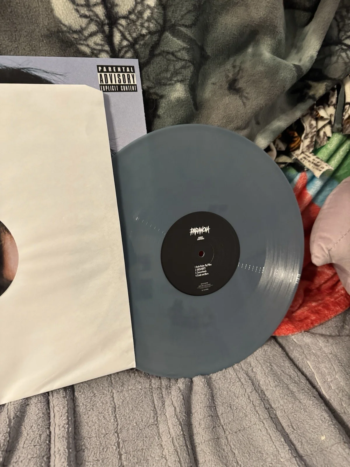 maggie lindemann paranoia vinyl signed, image 2