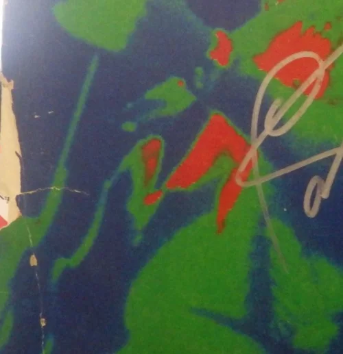 PAT TRAVERS BAND Signed Vinyl Radio Active Autograph Record sleeve, изображение 4
