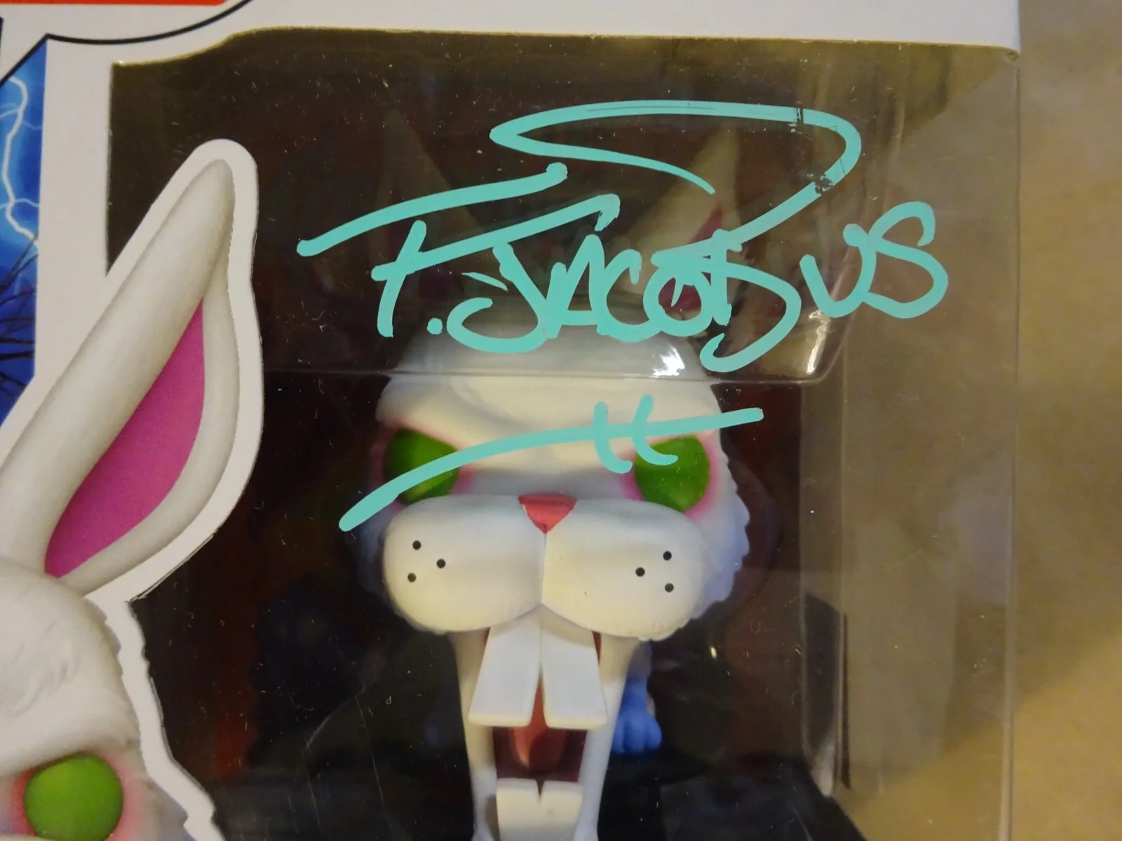 Tim Jacobus — Signed Tim Jacobus Bad Hare Day Autographed Goosebumps Funko Pop Official Pix, изображение 5