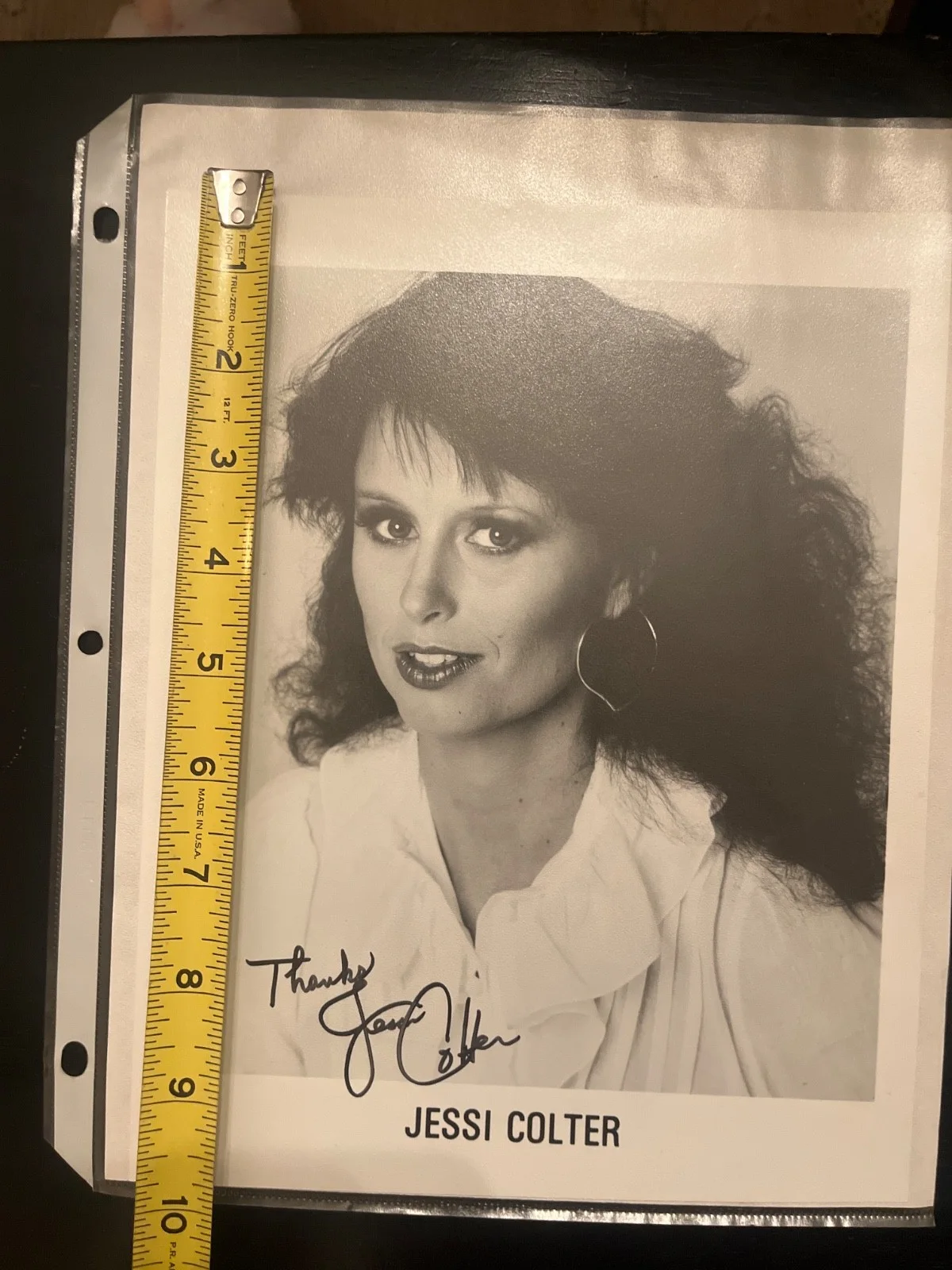 Jessi Colter 8x10 Autograph photo with COA, image 3