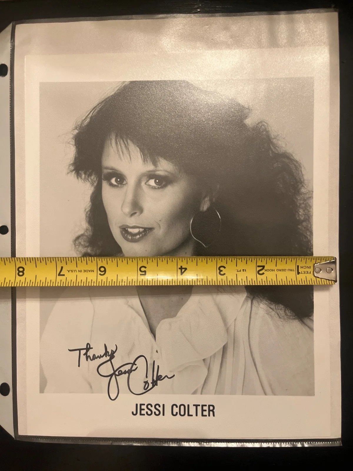 Jessi Colter 8x10 Autograph photo with COA, image 4