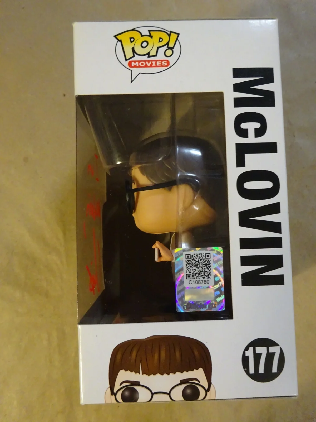 Christopher Mintz-Plasse — Signed McLovin Superbad Christopher Mintz-Plasse Auto Funko Pop Official Pix COA, image 5