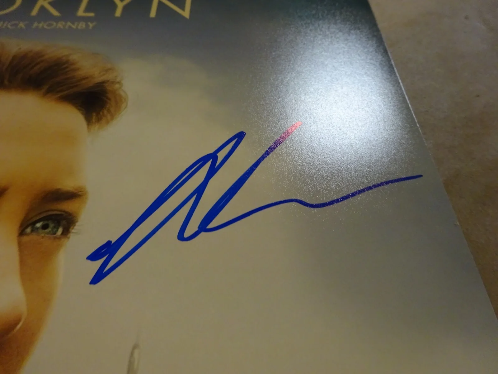 Saoirse Ronan — Signed Saoirse Ronan Autographed Brooklyn 12"x18" Photo BAS COA, изображение 5