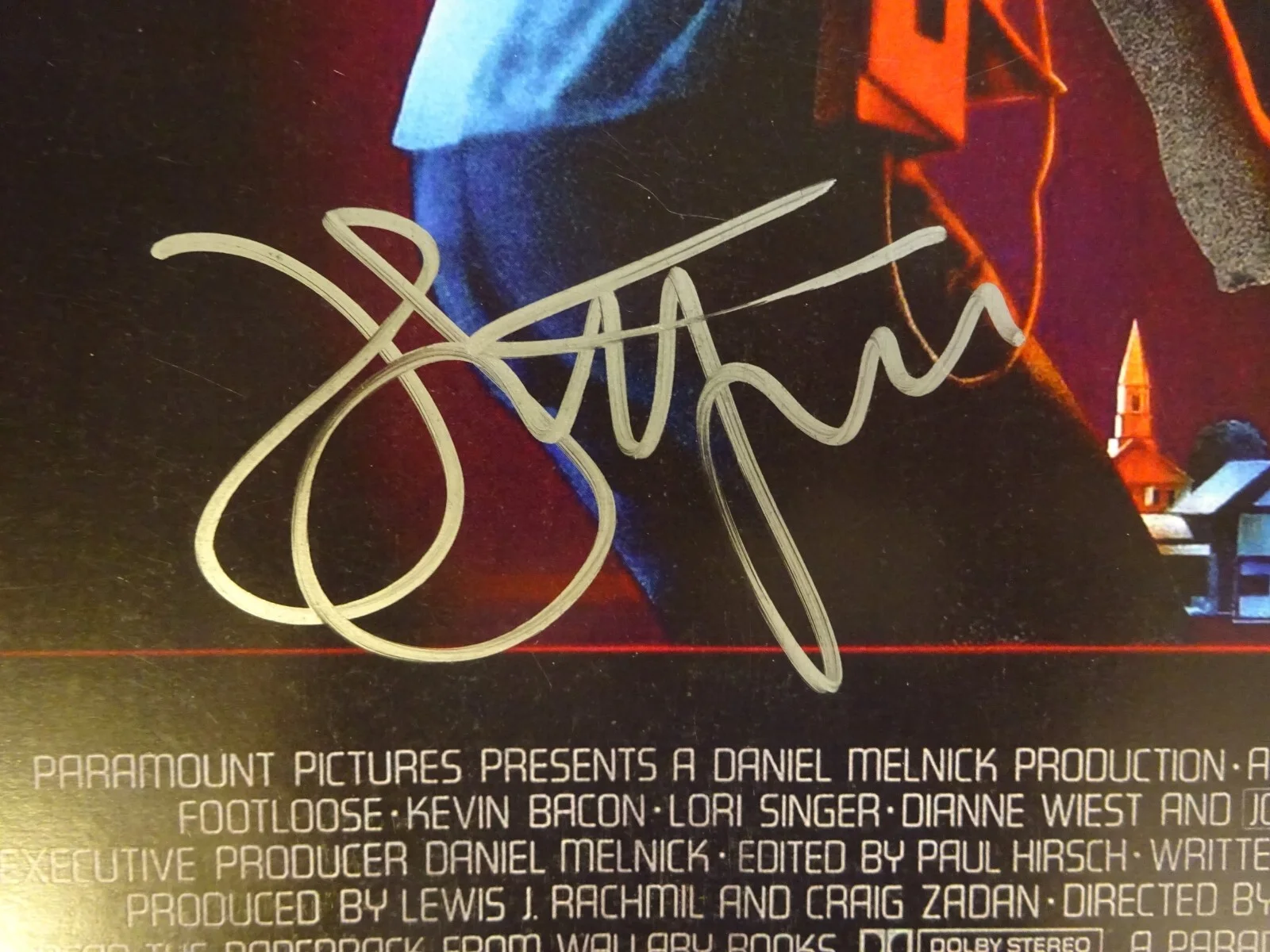John Lithgow — Signed John Lithgow Autographed 11"x17" Footloose Photo Beckett BAS COA, изображение 4