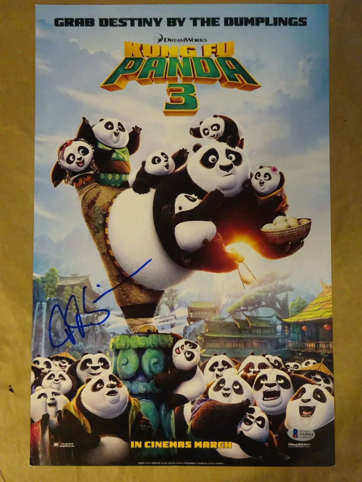 JK Simmons — Signed JK Simmons Autographed 11"x17" Kung Fu Panda 3 Photo Beckett BAS COA, изображение 2