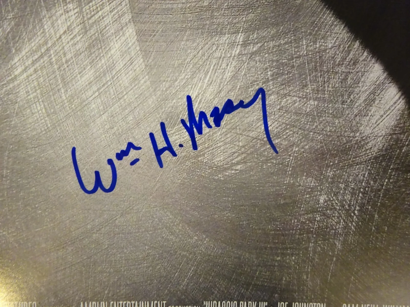 William H Macy — Signed William H Macy Autographed 11"x14" Photo Jurassic Park III JSA COA, image 4