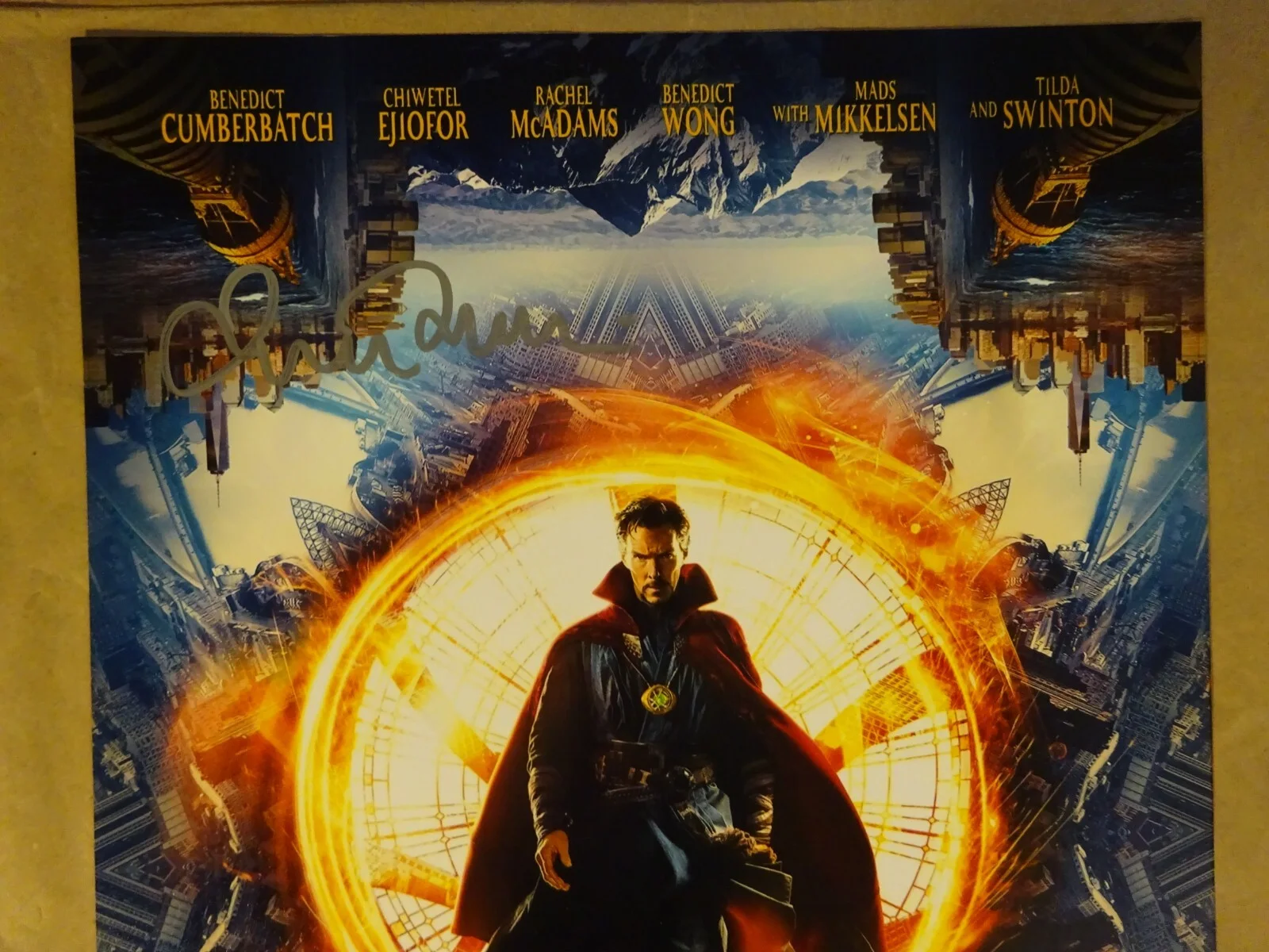 Tilda Swinton — Signed Tilda Swinton Autographed Doctor Strange 12"x18" Photo Beckett BAS COA, изображение 4