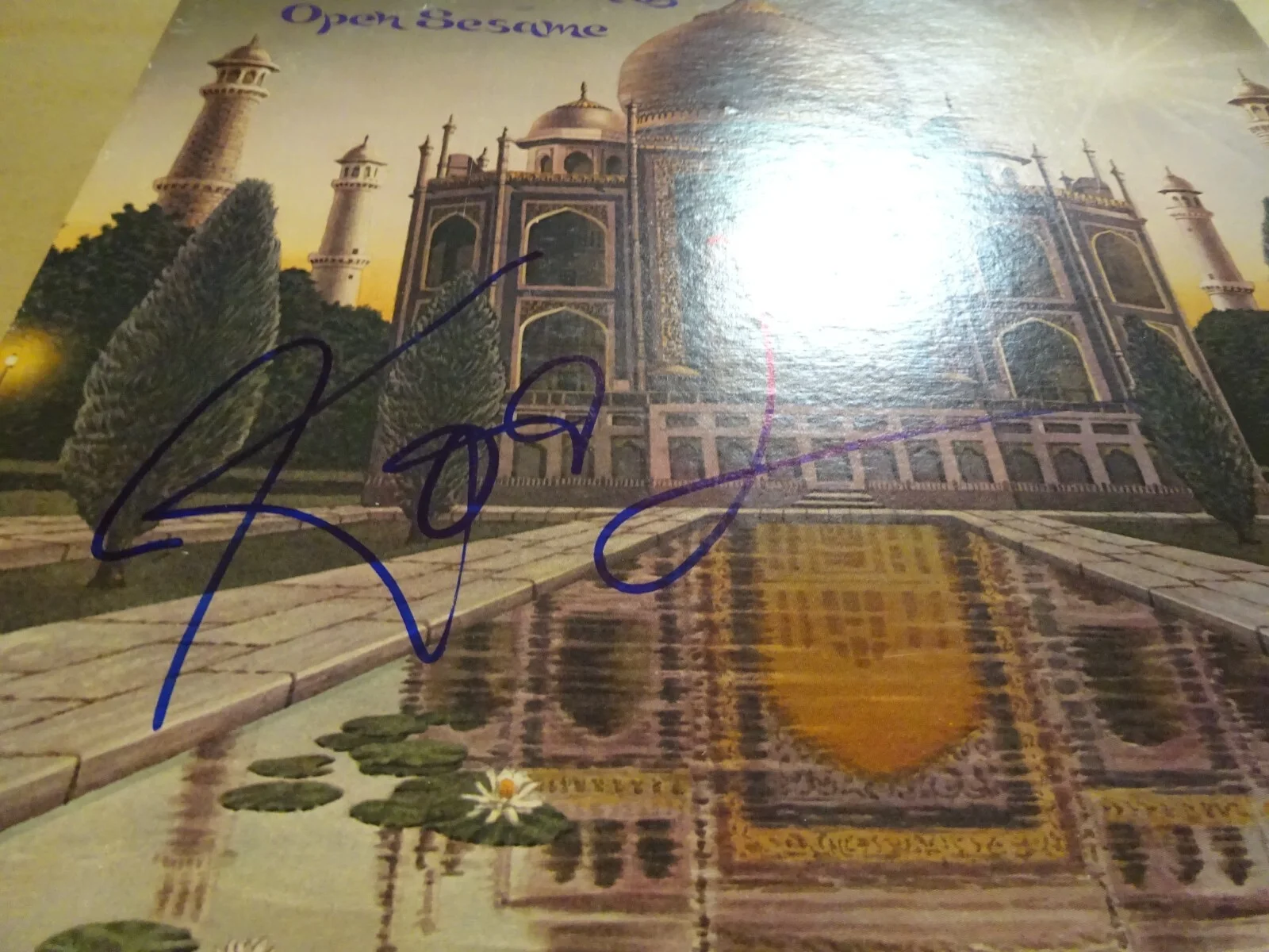 Autographed Robert Kool Bell Kool & The Gang Open Sesame Vinyl Album Beckett COA, изображение 4