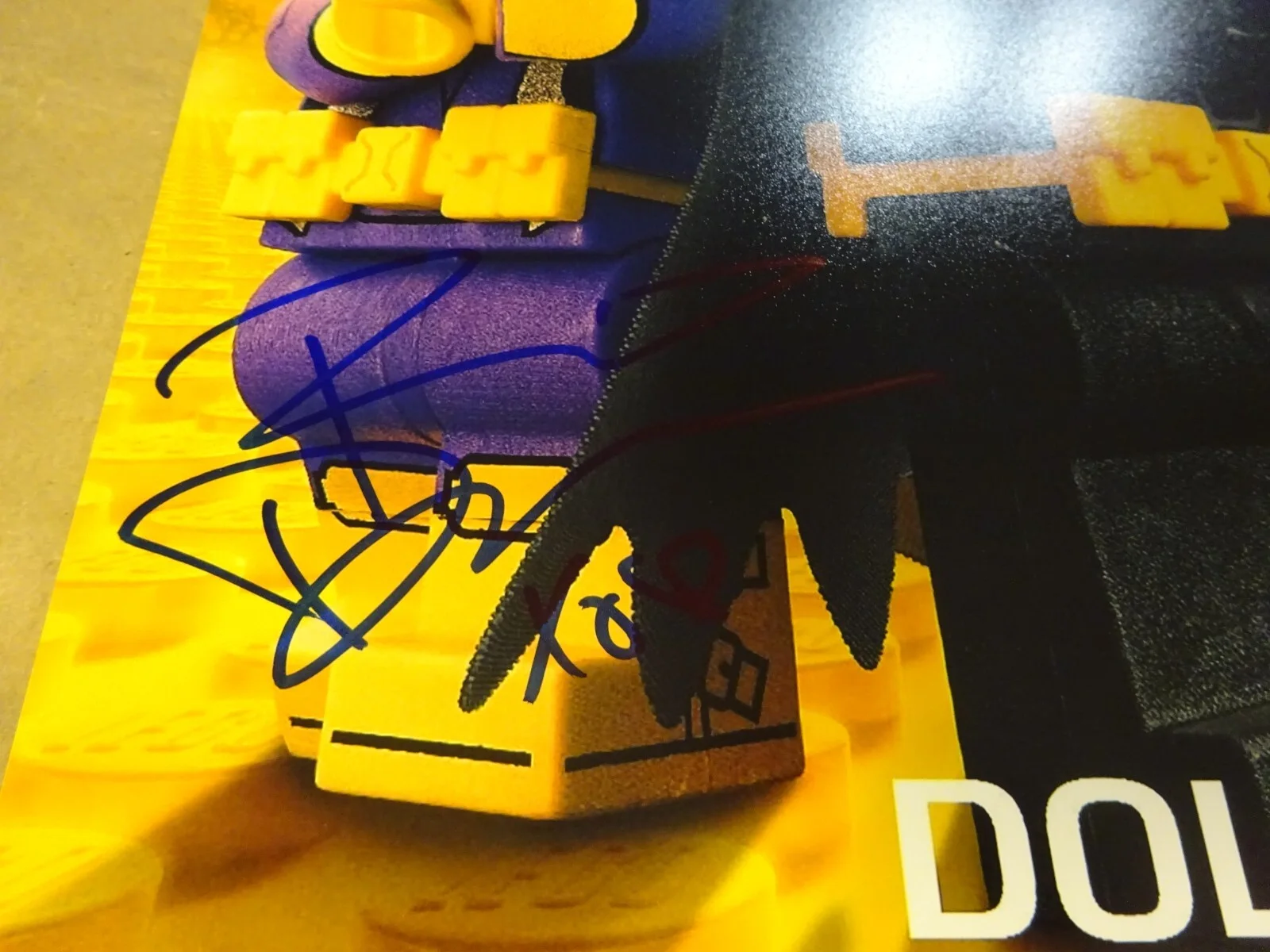 Rosario Dawson — Signed Rosario Dawson Autographed The Lego Batman Movie 12"x18" Photo BAS COA, изображение 5