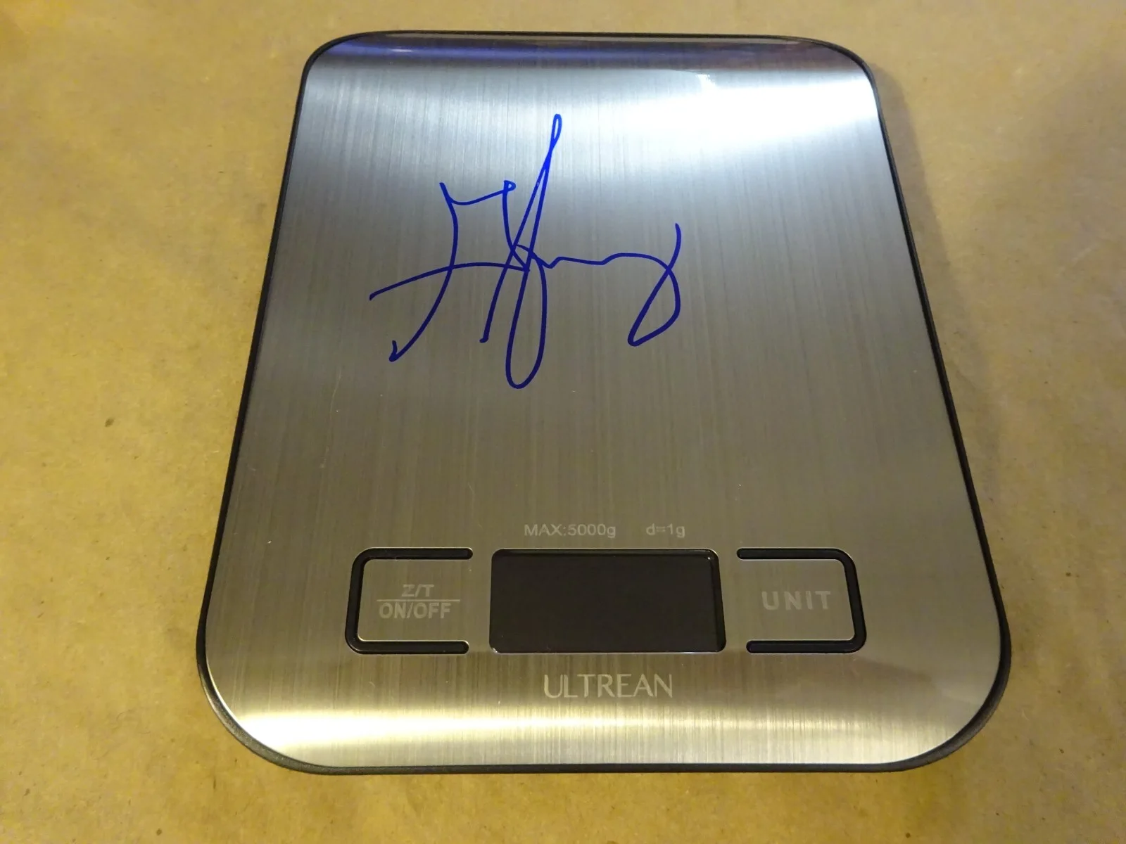 George Jung — Autographed George Jung Signed Digital Scale - Blow - Beckett BAS COA & Proof, image 3