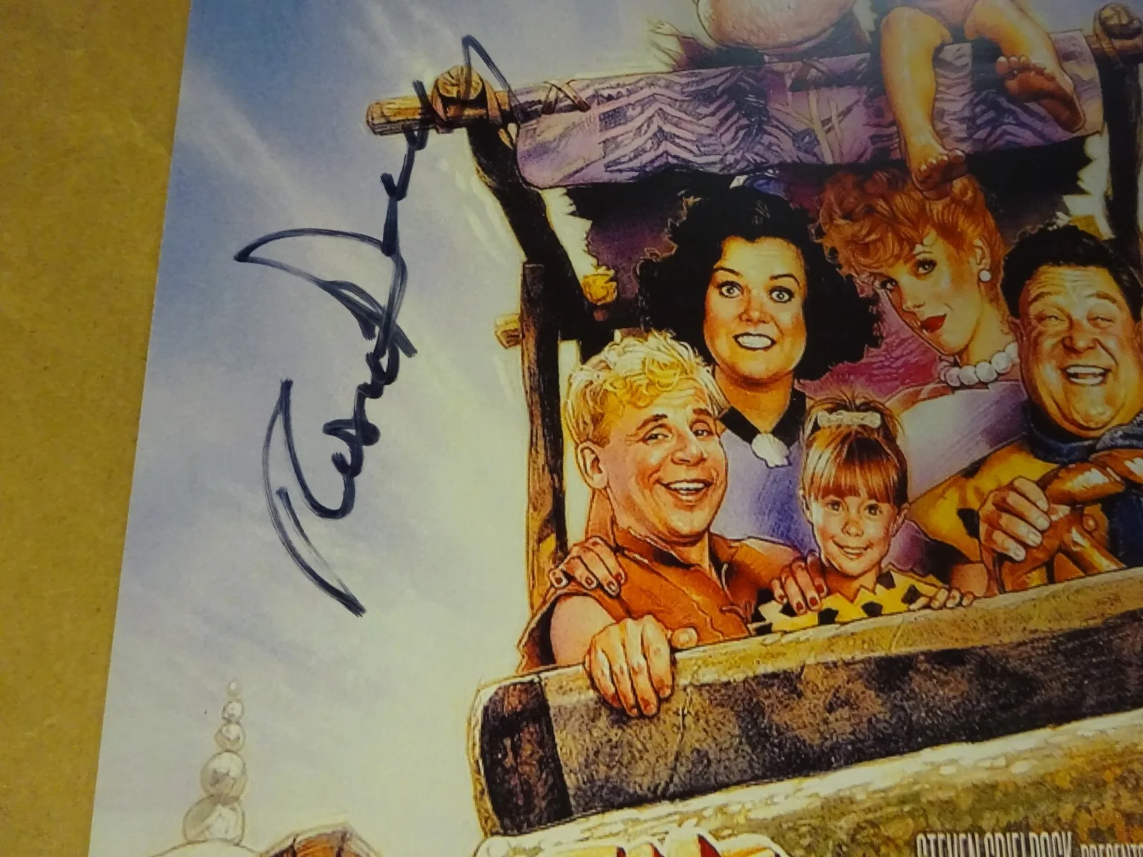 Rosie O'Donnell, Kyle MacLachlan — Signed Rosie O'Donnell & Kyle MacLachlan 11"x17" The Flintstones Photo BAS COA, изображение 5