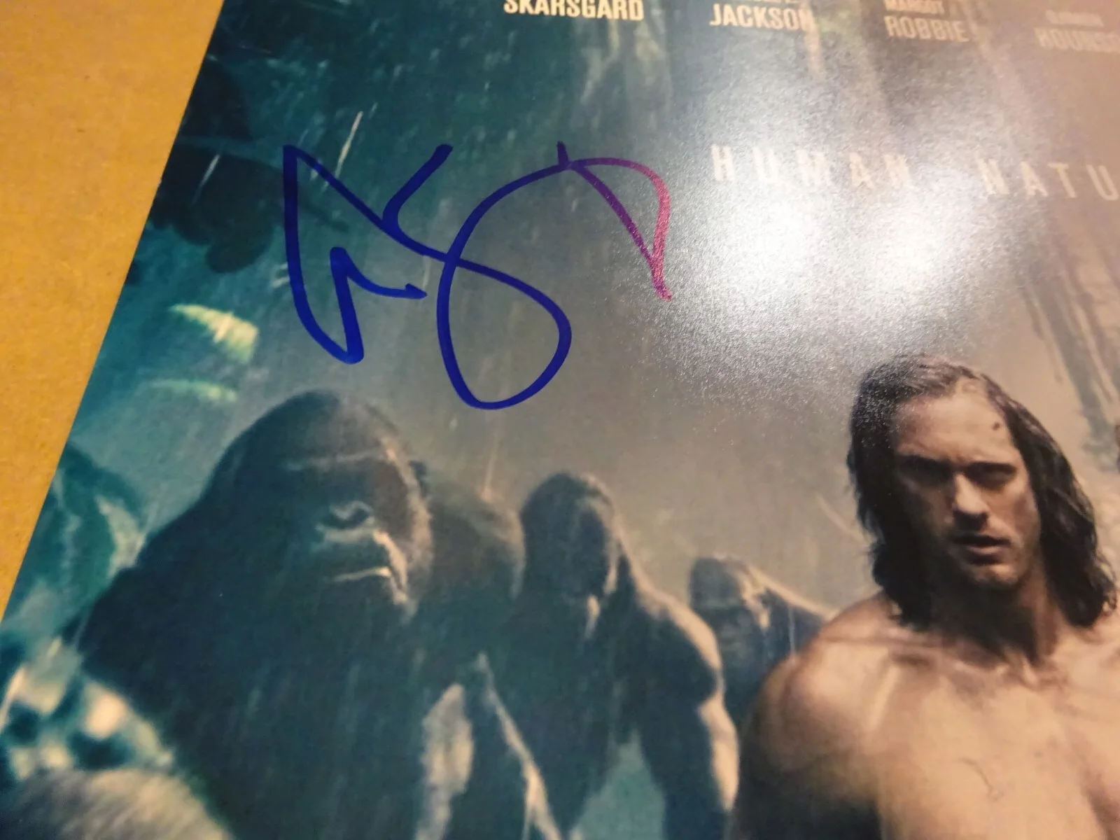 Alexander Skarsgard — Signed Alexander Skarsgard Autographed The Legend Of Tarzan 12x18 Photo BAS COA, изображение 5