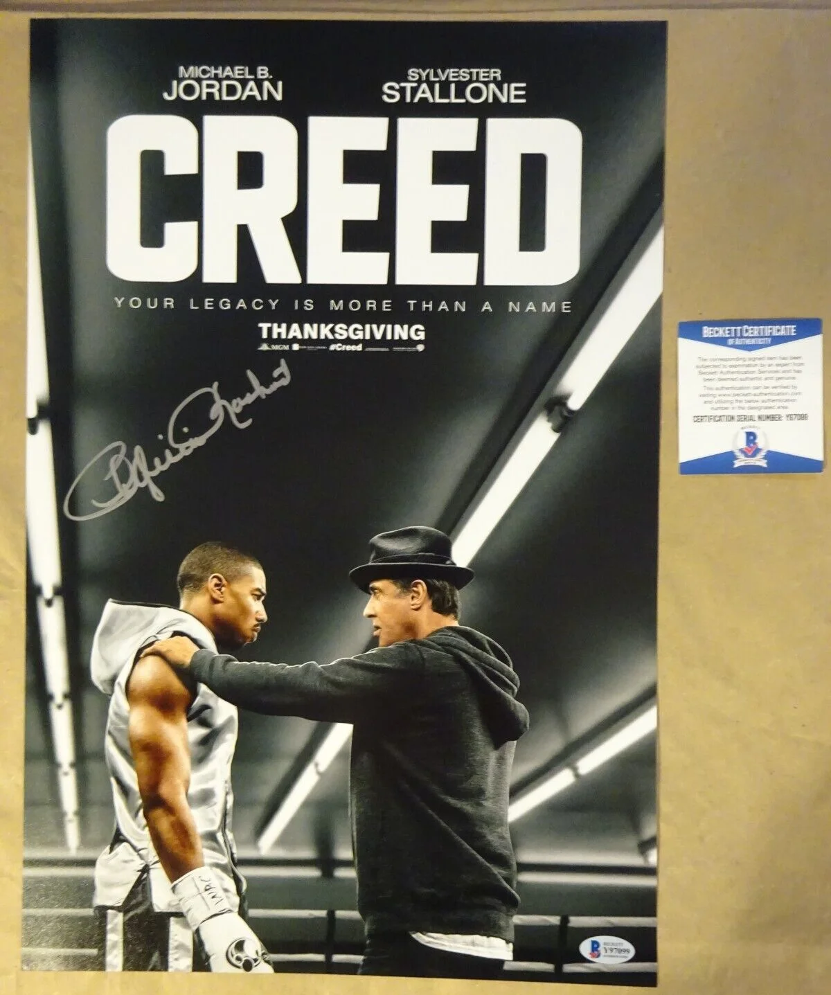 Phylicia Rashad — Signed Phylicia Rashad Autographed Creed 12"x18" Photo Beckett BAS COA