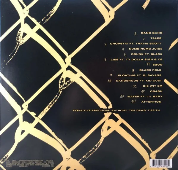 Schoolboy Q Autograph and Crash Talk Vinyl, image 4