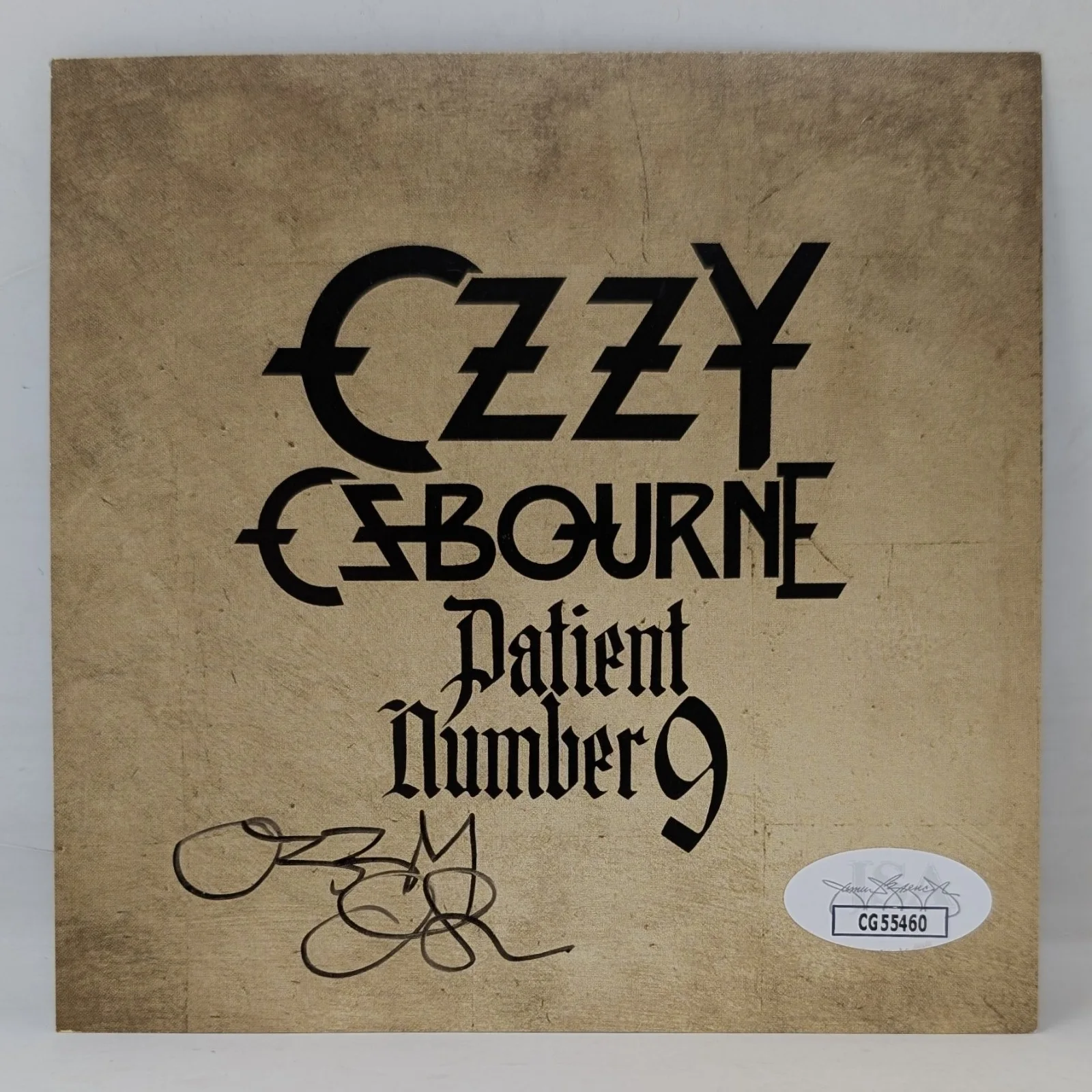 Ozzy Osbourne Signed Patient Number 9 CD JSA COA Autographed Black Sabbath, image 2